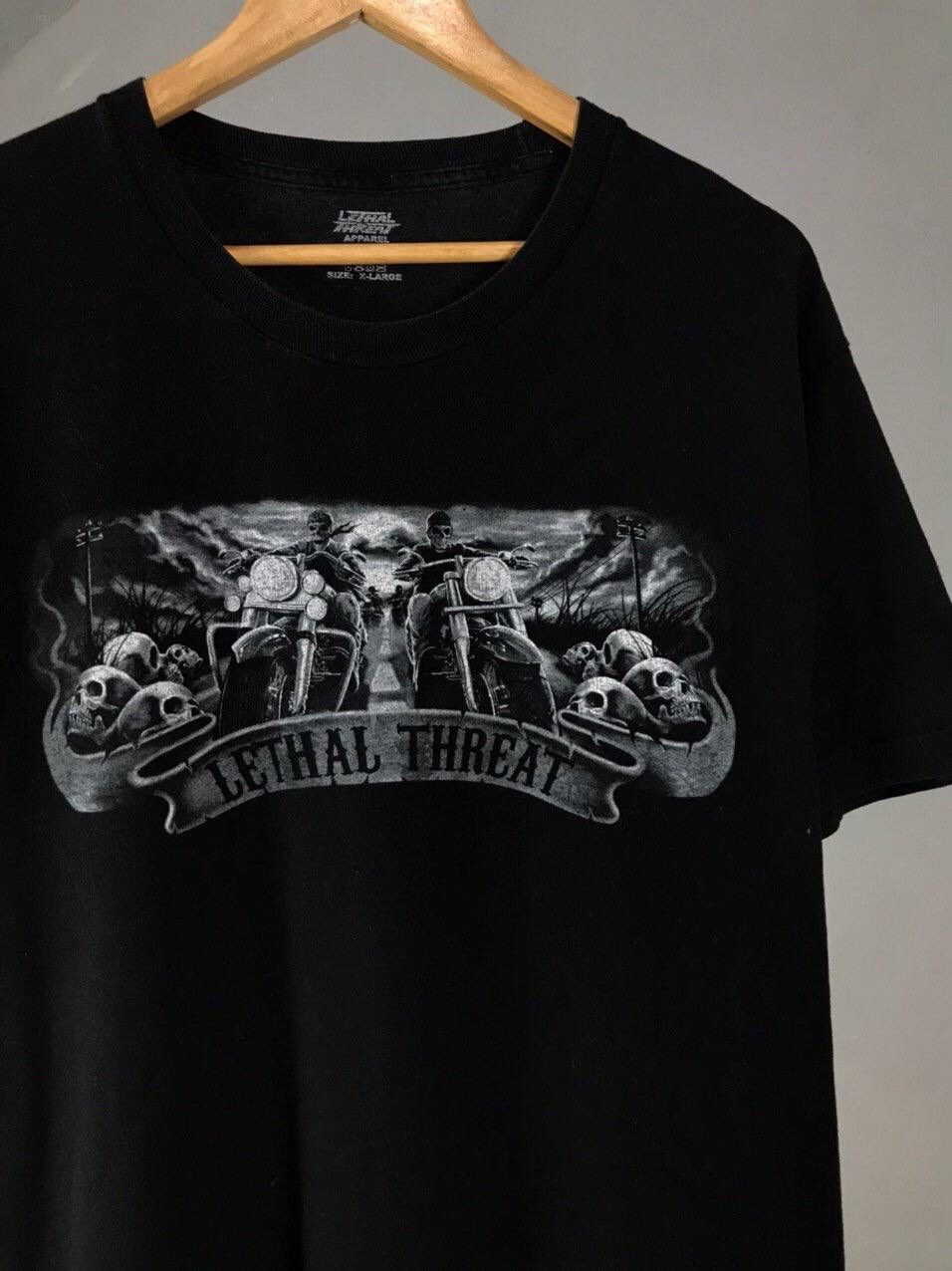Band Tees Vintage Black Rock Tee Made in USA Size US XL / EU 56 / 4 - 2 Thumbnail