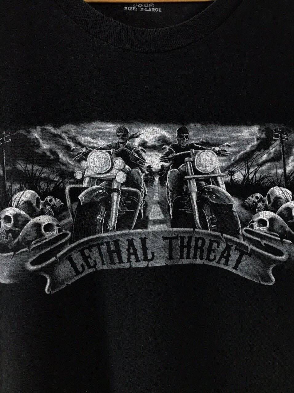Band Tees Vintage Black Rock Tee Made in USA Size US XL / EU 56 / 4 - 3 Thumbnail