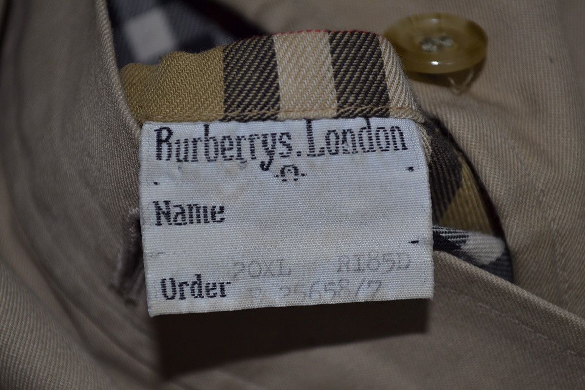 Burberry Vintage Burberrys Trench Coat Size US XL / EU 56 / 4 - 11 Thumbnail