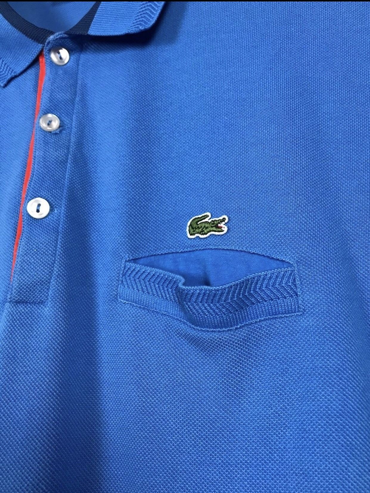 Lacoste Lacoste Vintage Luxury Streetwear Polo Tee Size US XXL / EU 58 / 5 - 3 Thumbnail