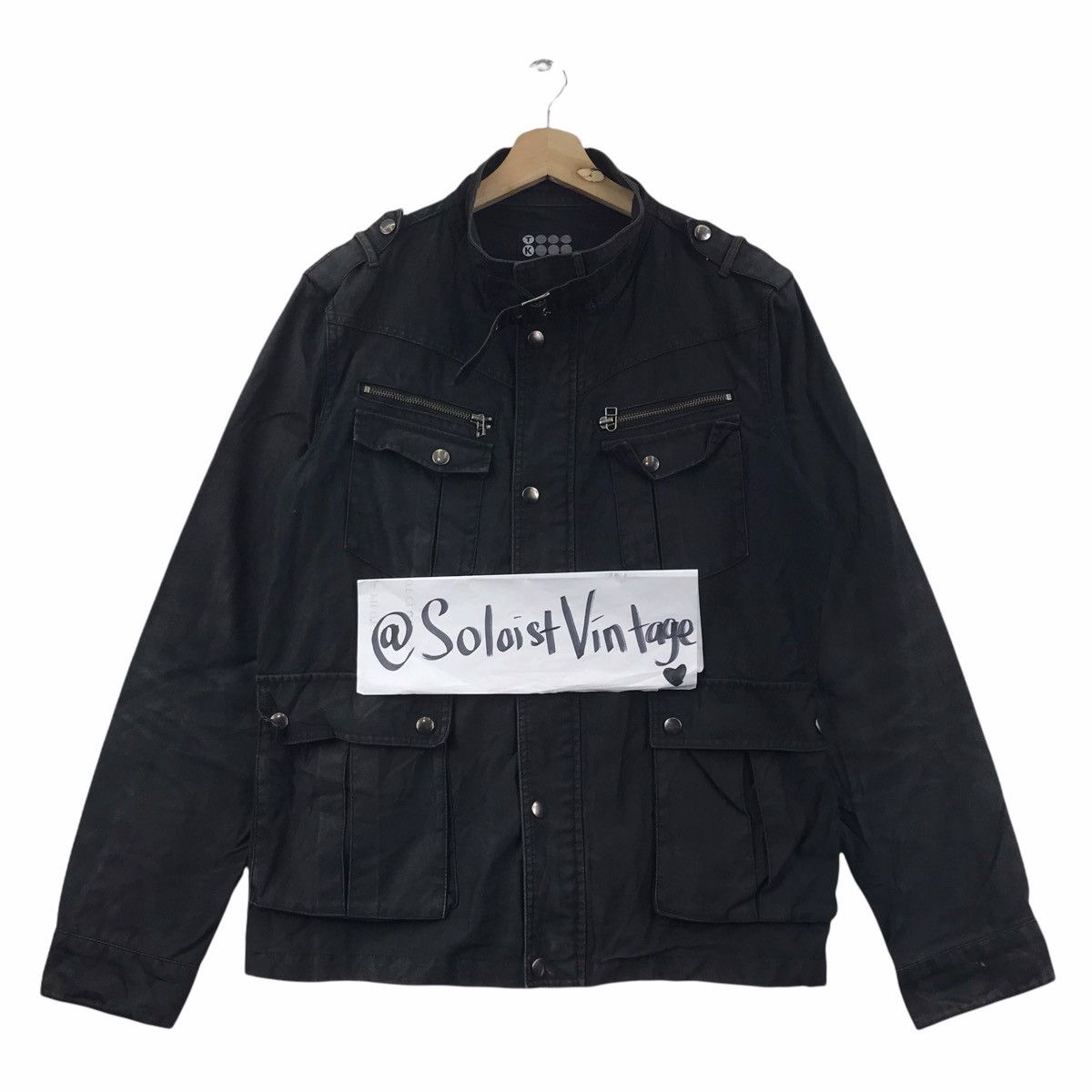 Takeo Kikuchi TAKEO KIKUCHI Japanese Brand Rider Bike Jeans Denim Jacket Size US M / EU 48-50 / 2 - 1 Thumbnail