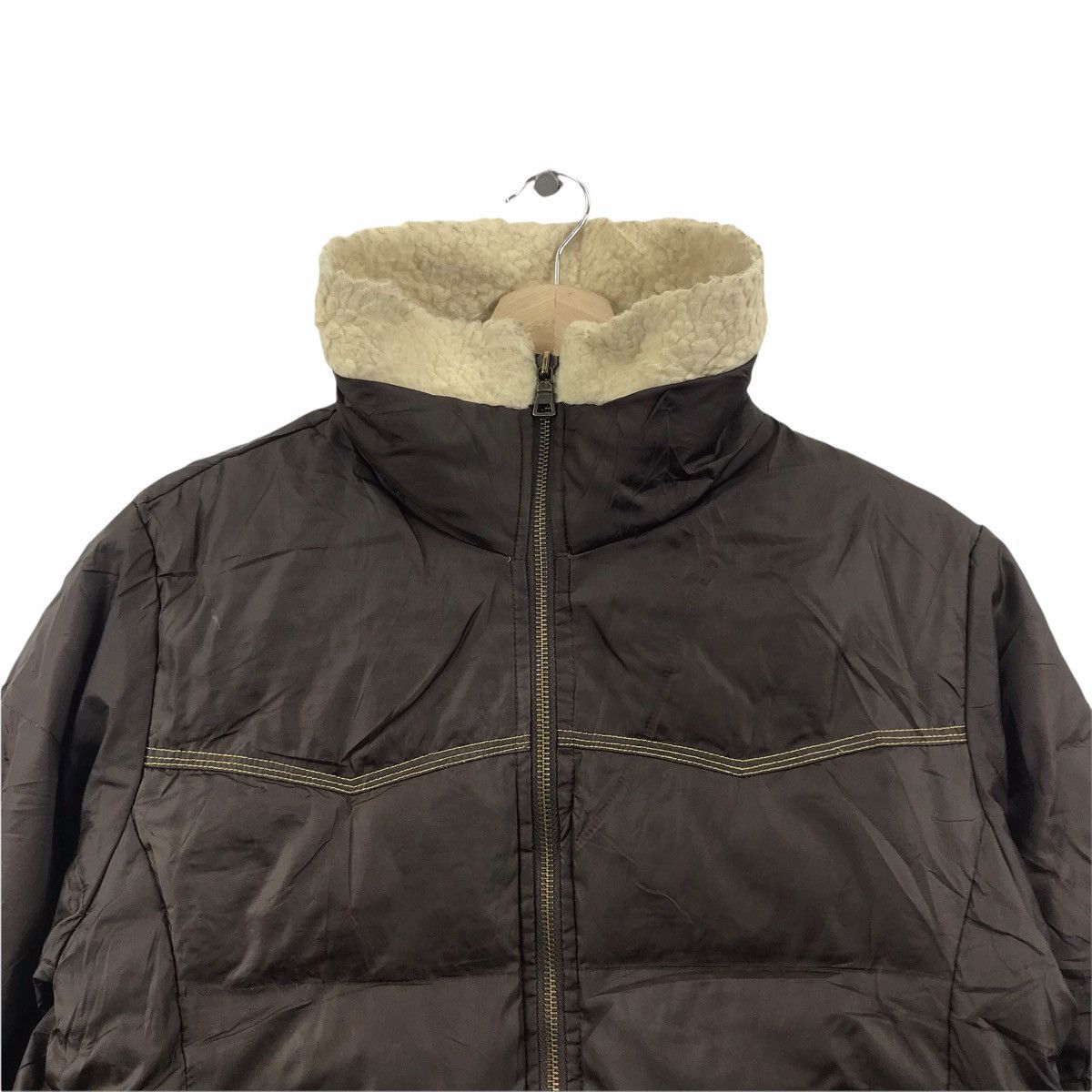 Guess GUESS Designer Brand Puffer Wool Jacket Size US S / EU 44-46 / 1 - 2 Thumbnail