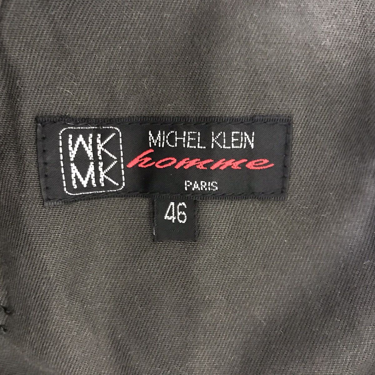 Michel Klein MICHEL KLEIN HOMME Designer Brand Bike Rider Jeans Jacket Size US S / EU 44-46 / 1 - 4 Thumbnail