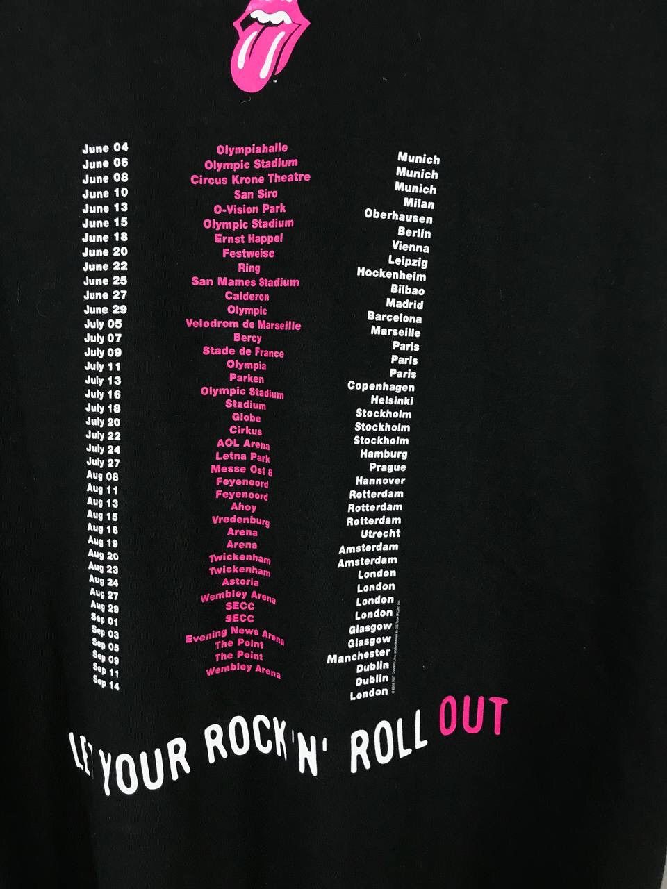 Band Tees × The Rolling Stones × Vintage The Rolling Stones 2003 vintage rock band tour tee Size US XL / EU 56 / 4 - 7 Thumbnail