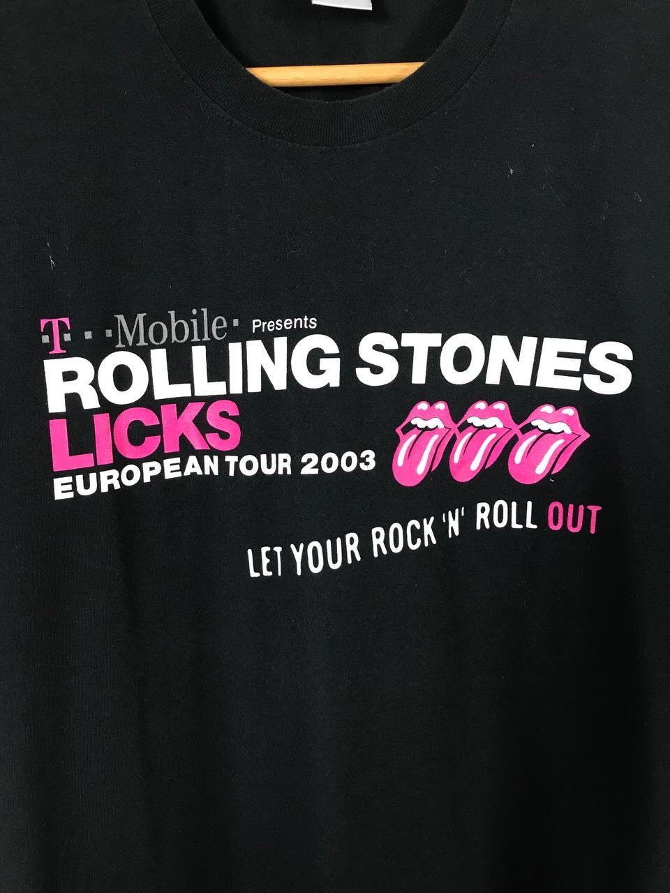 Band Tees × The Rolling Stones × Vintage The Rolling Stones 2003 vintage rock band tour tee Size US XL / EU 56 / 4 - 3 Thumbnail