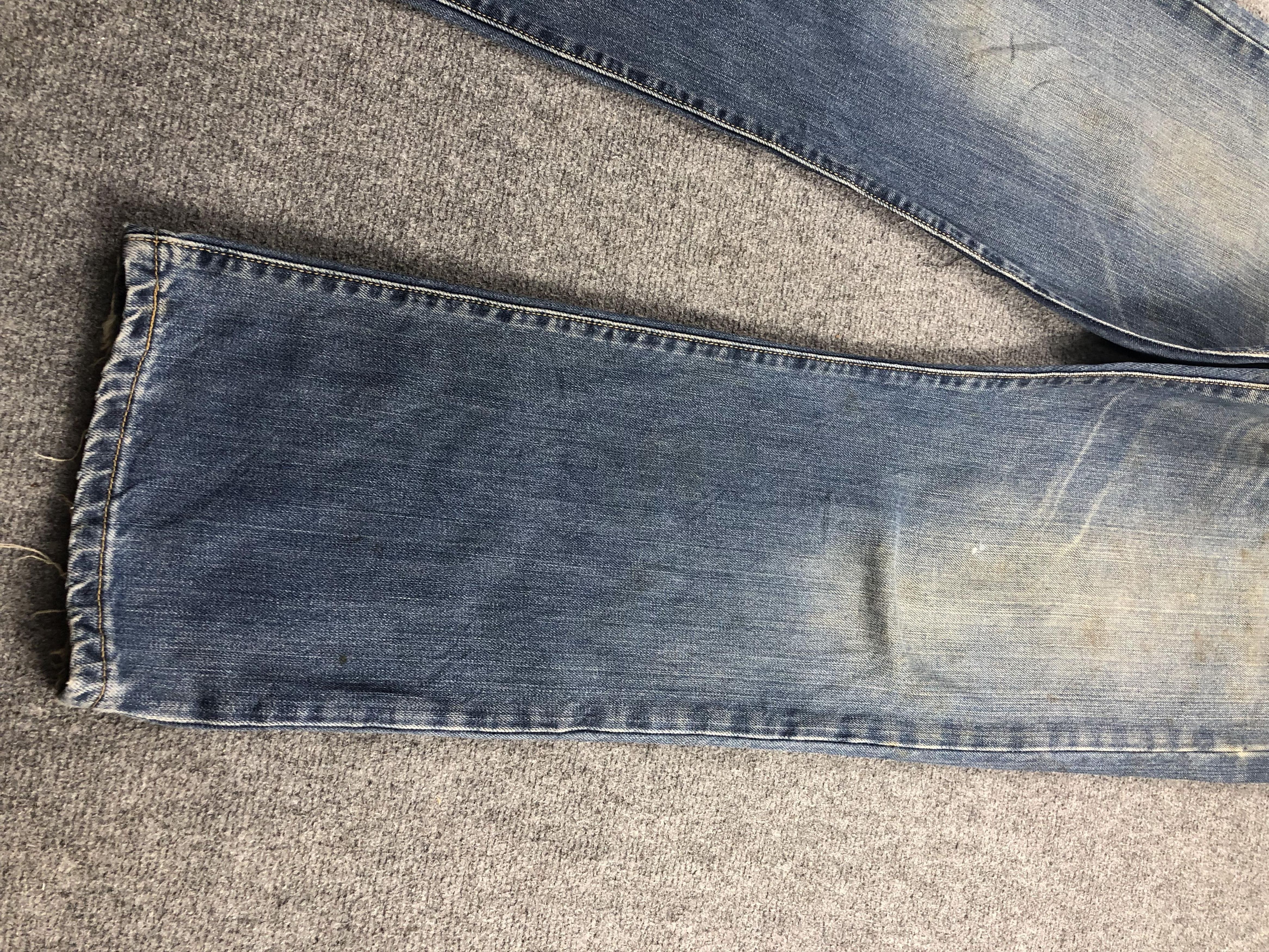 Levi's Vintage 90s Levis 501 Faded Blue Jeans DP2221 Size US 37 - 15 Thumbnail