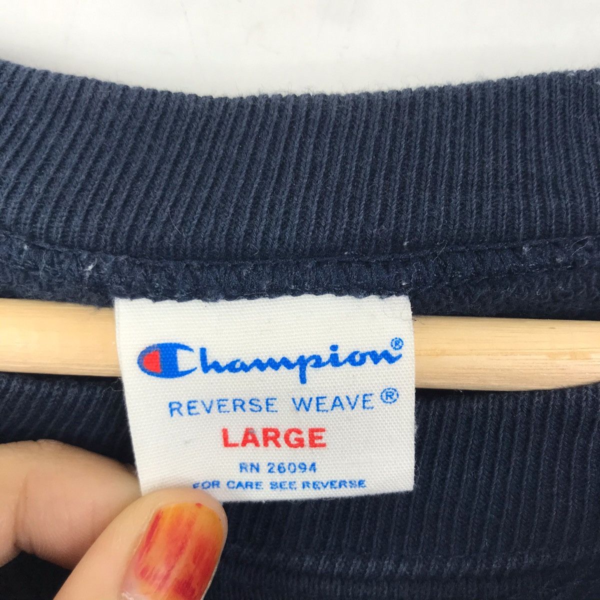 Champion CHAMPION STREETWEAR Japanese Brand Blue Sweatshirt Size US L / EU 52-54 / 3 - 4 Thumbnail