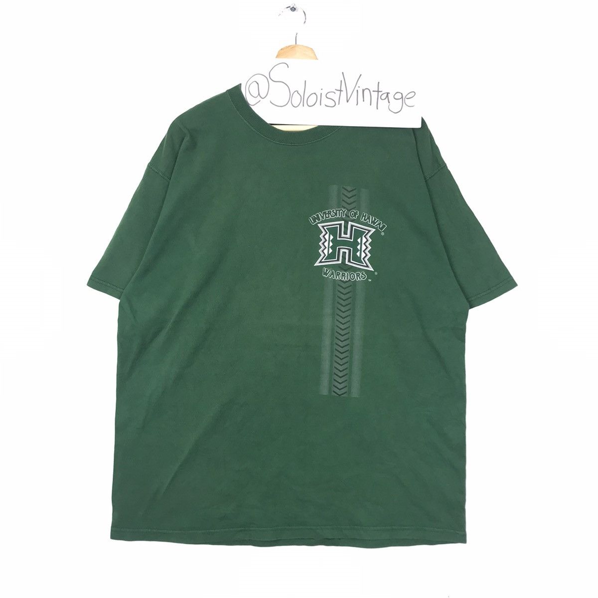 Vintage Vintage UNIVERSITY OF HAWAI Warriors Green Size US L / EU 52-54 / 3 - 1 Thumbnail