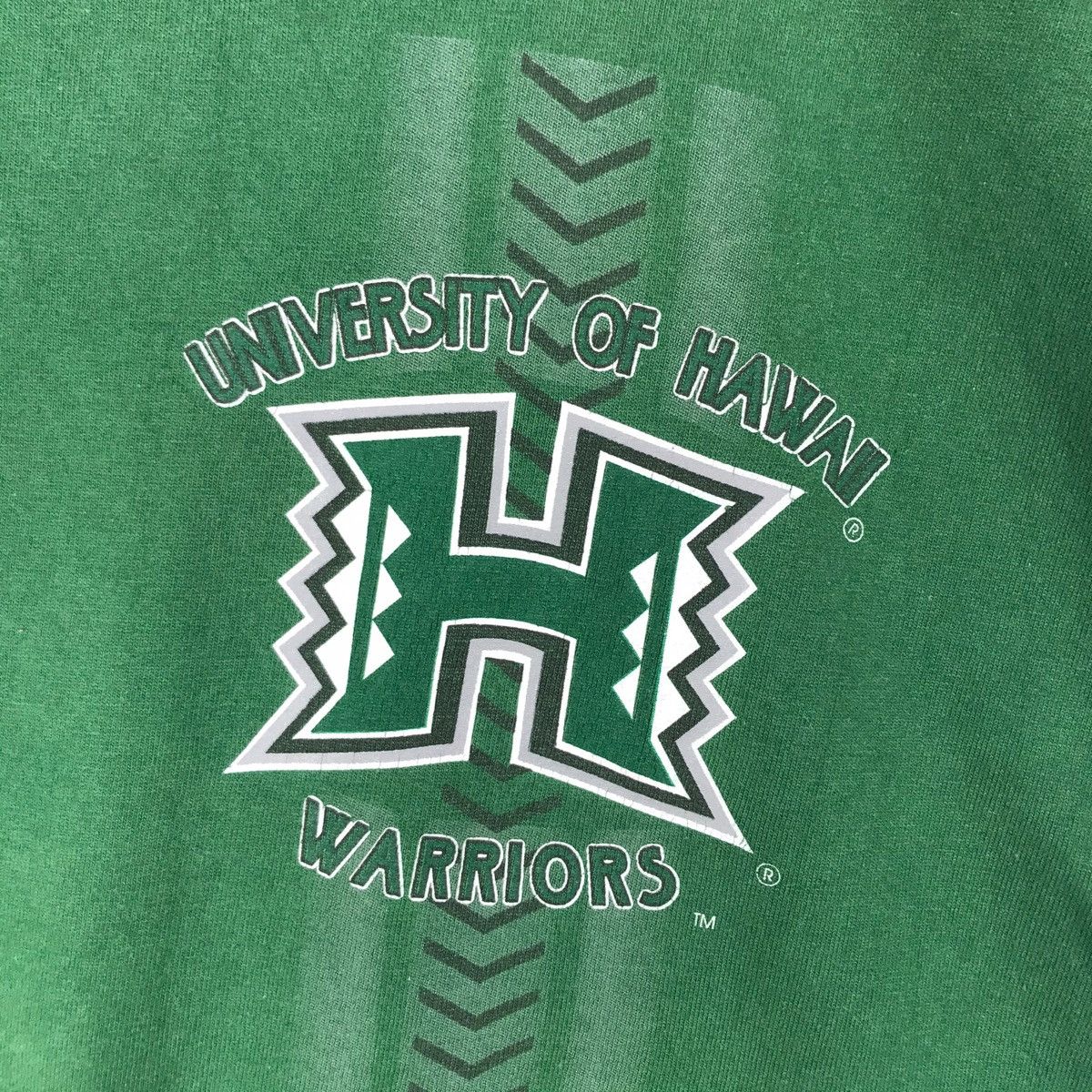 Vintage Vintage UNIVERSITY OF HAWAI Warriors Green Size US L / EU 52-54 / 3 - 3 Thumbnail