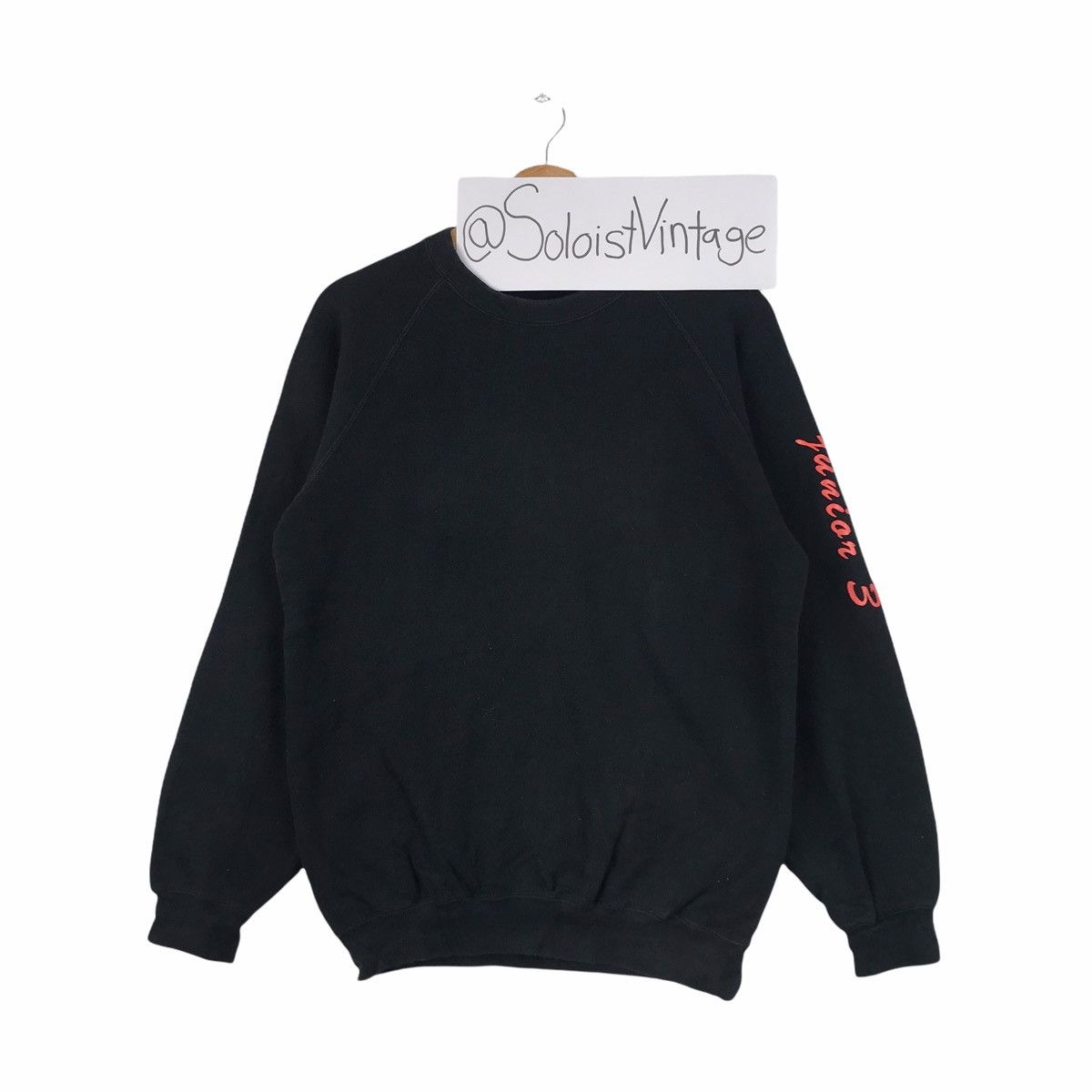 Vintage Vintage YMCA SKI CAMP Fitness Centre Japan Black Sweatshirt Size US M / EU 48-50 / 2 - 1 Thumbnail