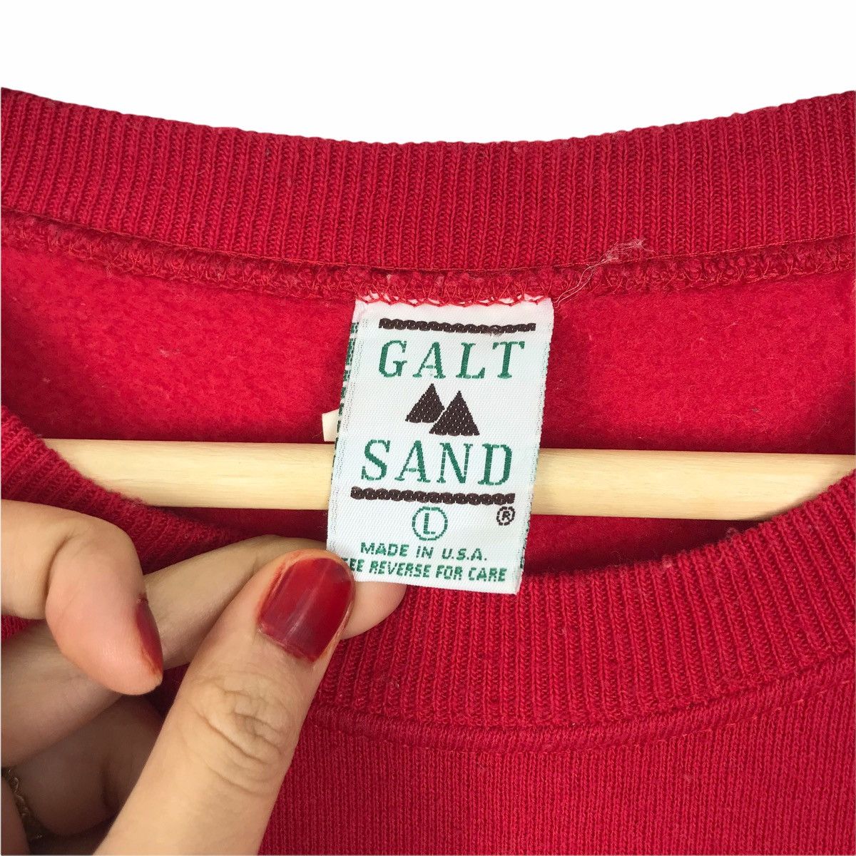 Other Vintage 90s UNITED STATES Of AMERICA Usa Country Red Size US L / EU 52-54 / 3 - 5 Thumbnail
