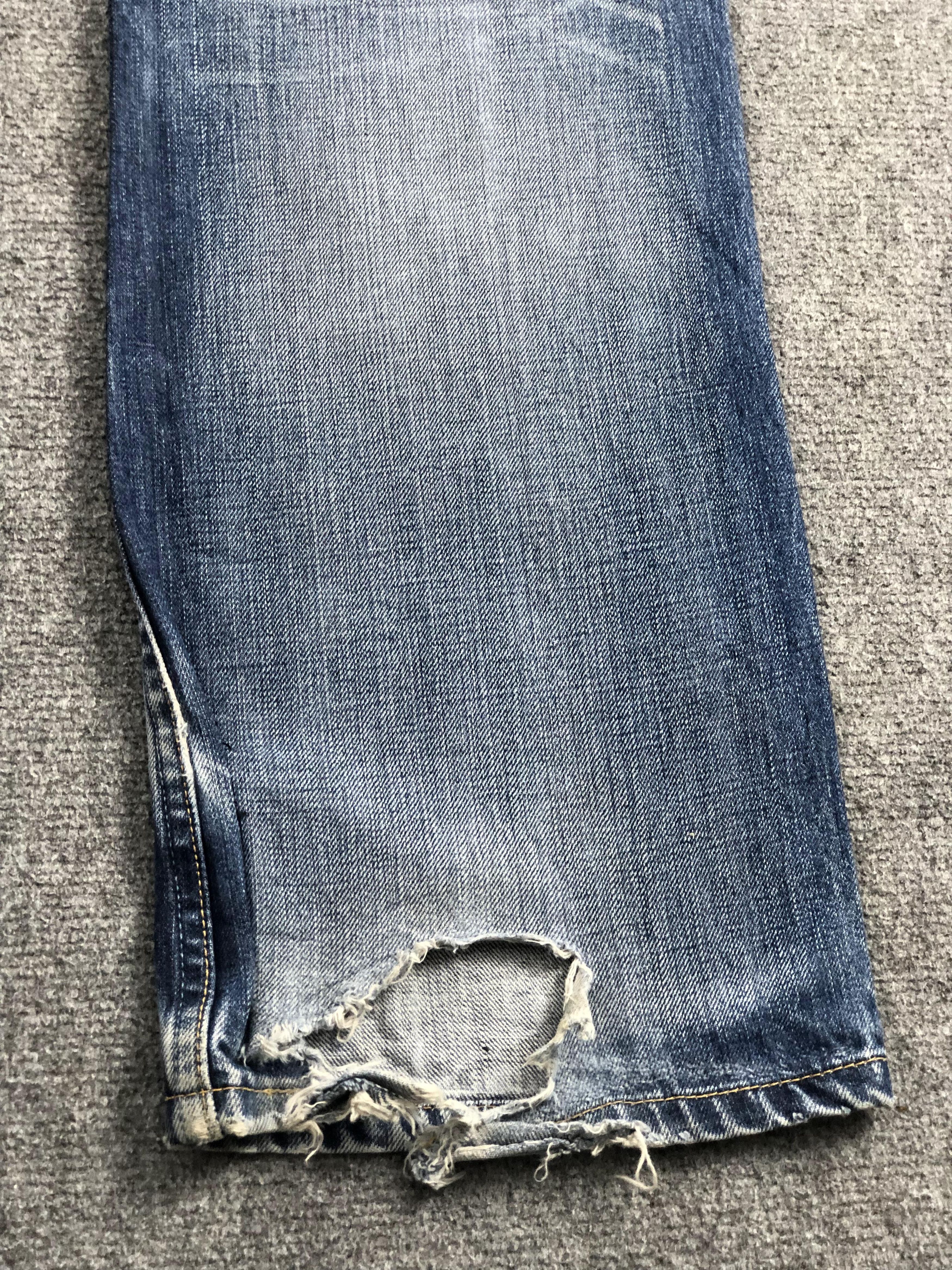 Levi's × Vintage Vintage 90s Levis 525 Faded Blue Jeans DP2222 Size US 33 - 16 Thumbnail
