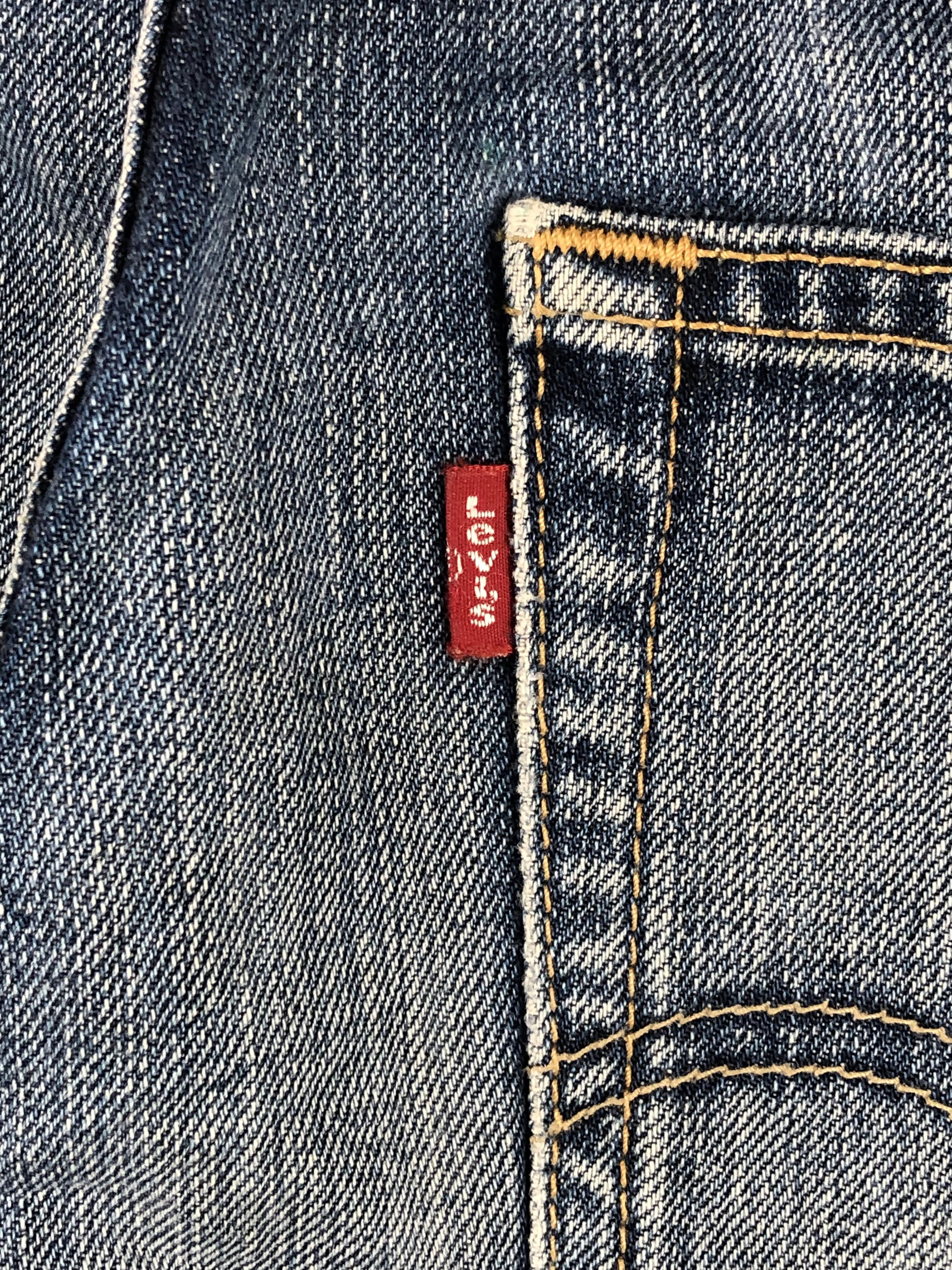 Levi's × Vintage Vintage 90s Levis 525 Faded Blue Jeans DP2222 Size US 33 - 9 Thumbnail
