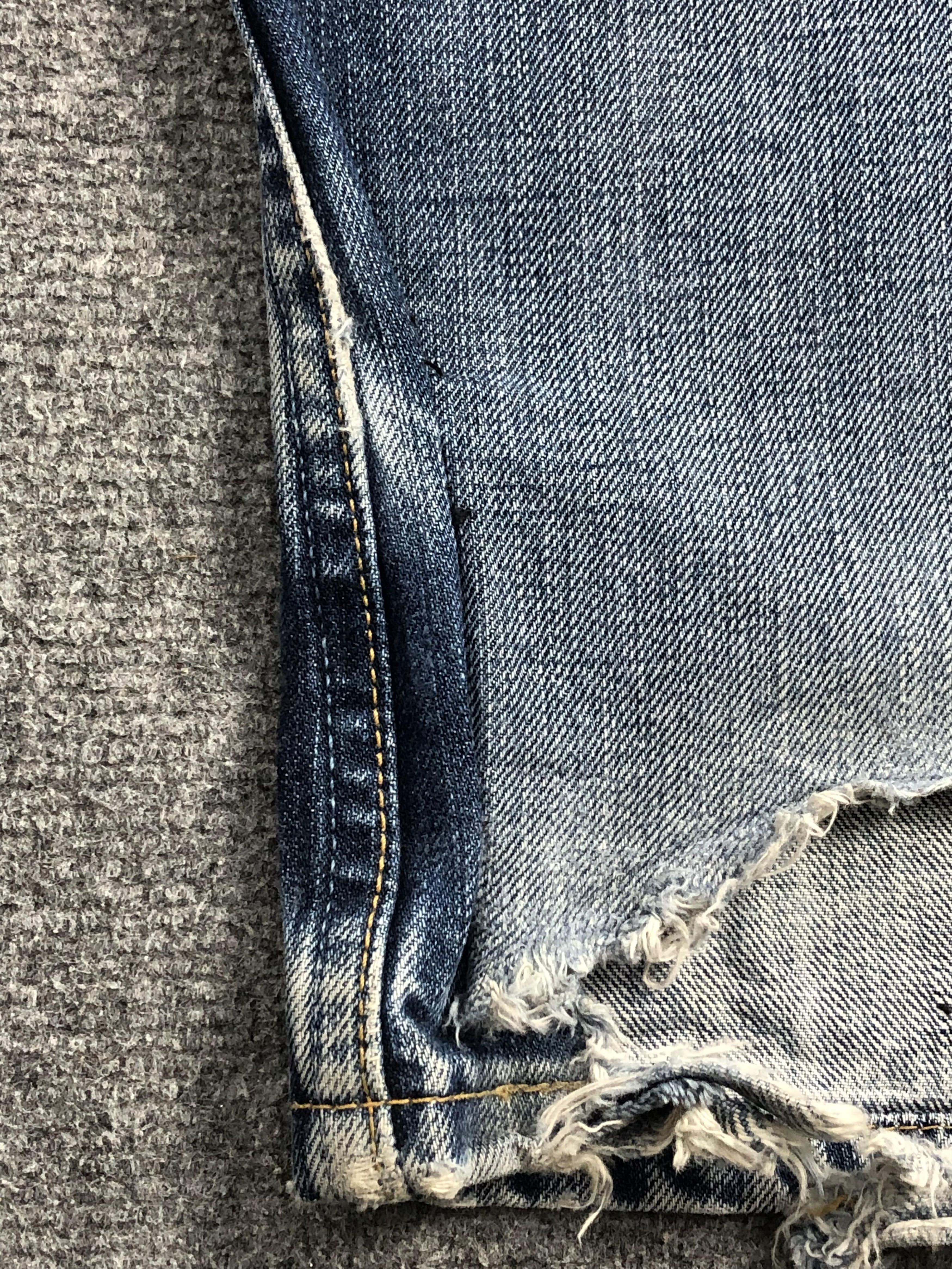 Levi's × Vintage Vintage 90s Levis 525 Faded Blue Jeans DP2222 Size US 33 - 17 Thumbnail