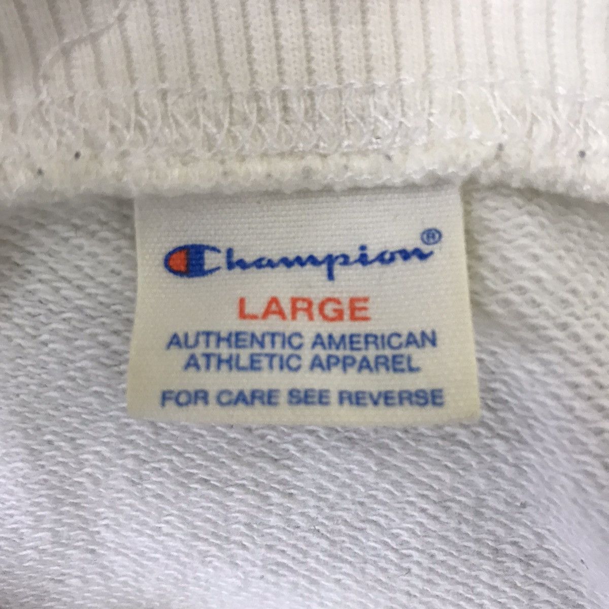 Champion CHAMPION NEWFIELD Football Champ #1 White Sweatshirt Size US L / EU 52-54 / 3 - 3 Thumbnail