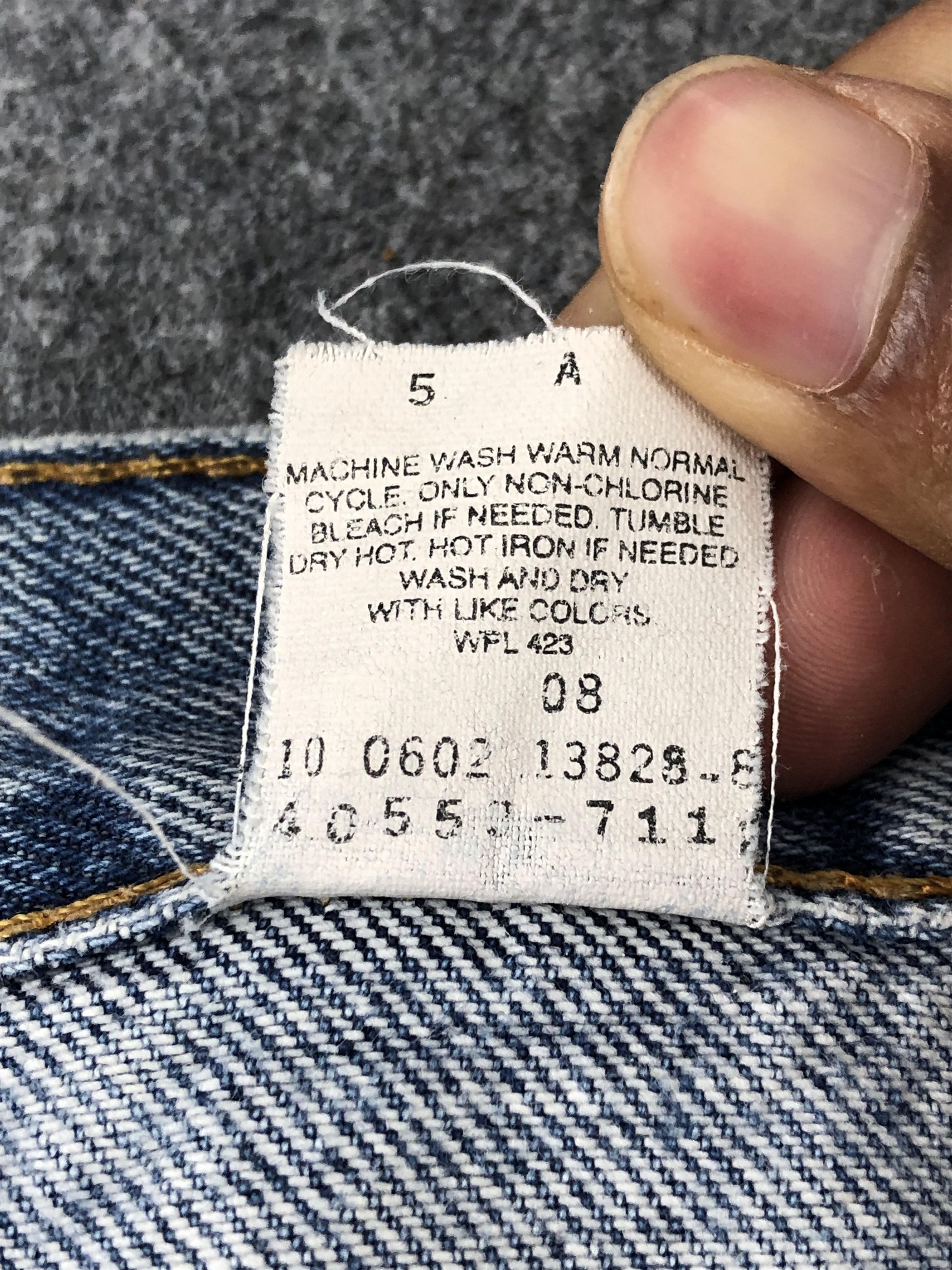 Levi's × Vintage Vintage 90s Levis 550 Faded Blue Jeans DP2223 Size US 36 / EU 52 - 7 Thumbnail