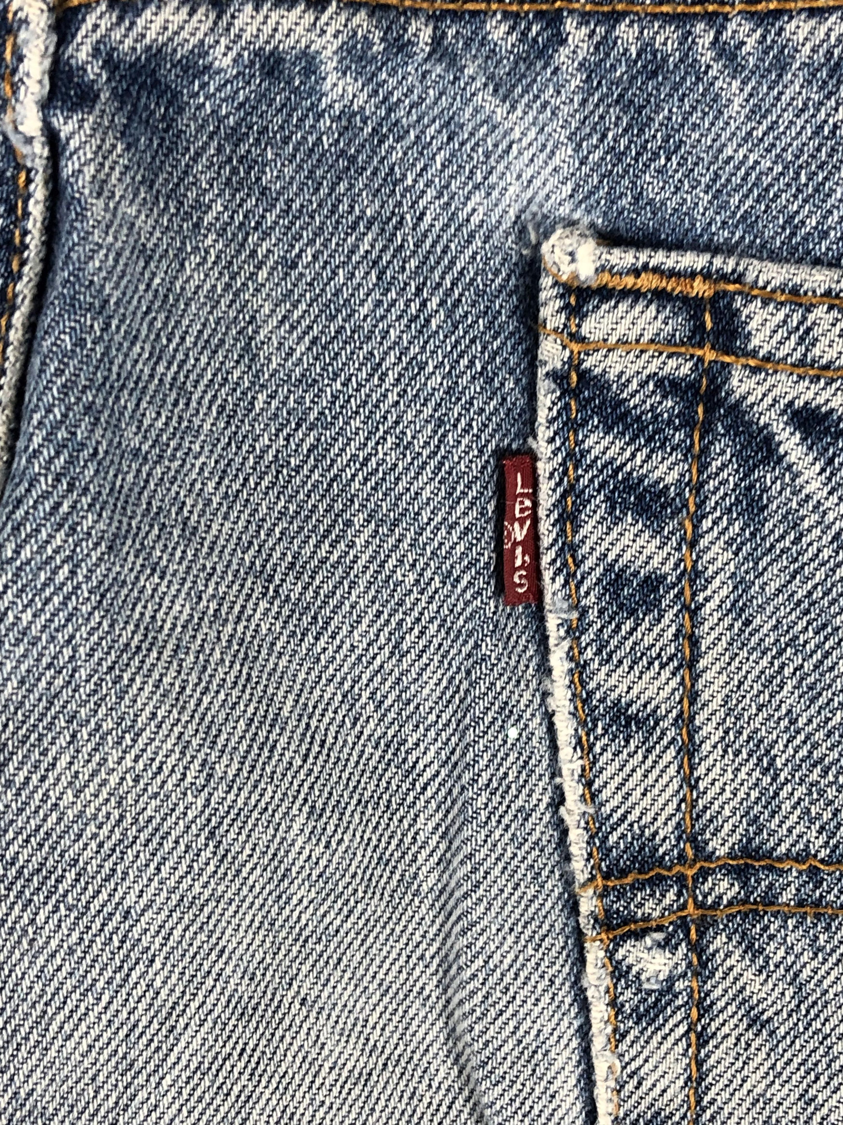 Levi's × Vintage Vintage 90s Levis 550 Faded Blue Jeans DP2223 Size US 36 / EU 52 - 8 Thumbnail