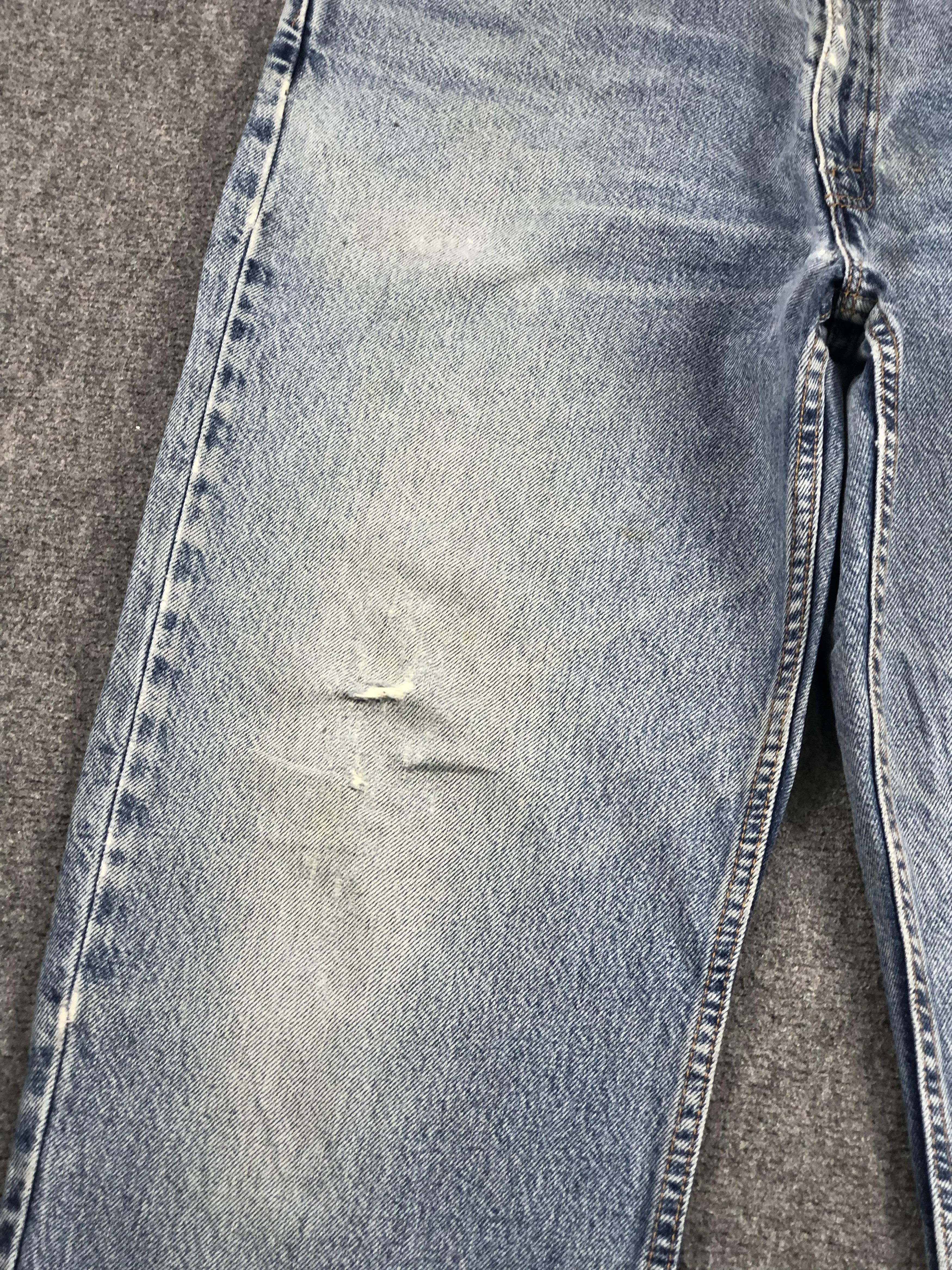 Levi's × Vintage Vintage 90s Levis 550 Faded Blue Jeans DP2223 Size US 36 / EU 52 - 12 Thumbnail