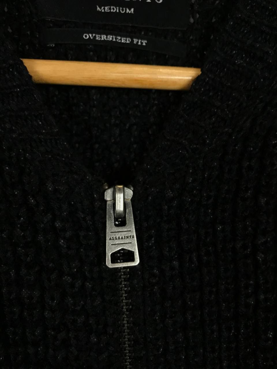 Other Allsaints luxury distressed oversized zip sweater Size US M / EU 48-50 / 2 - 4 Thumbnail