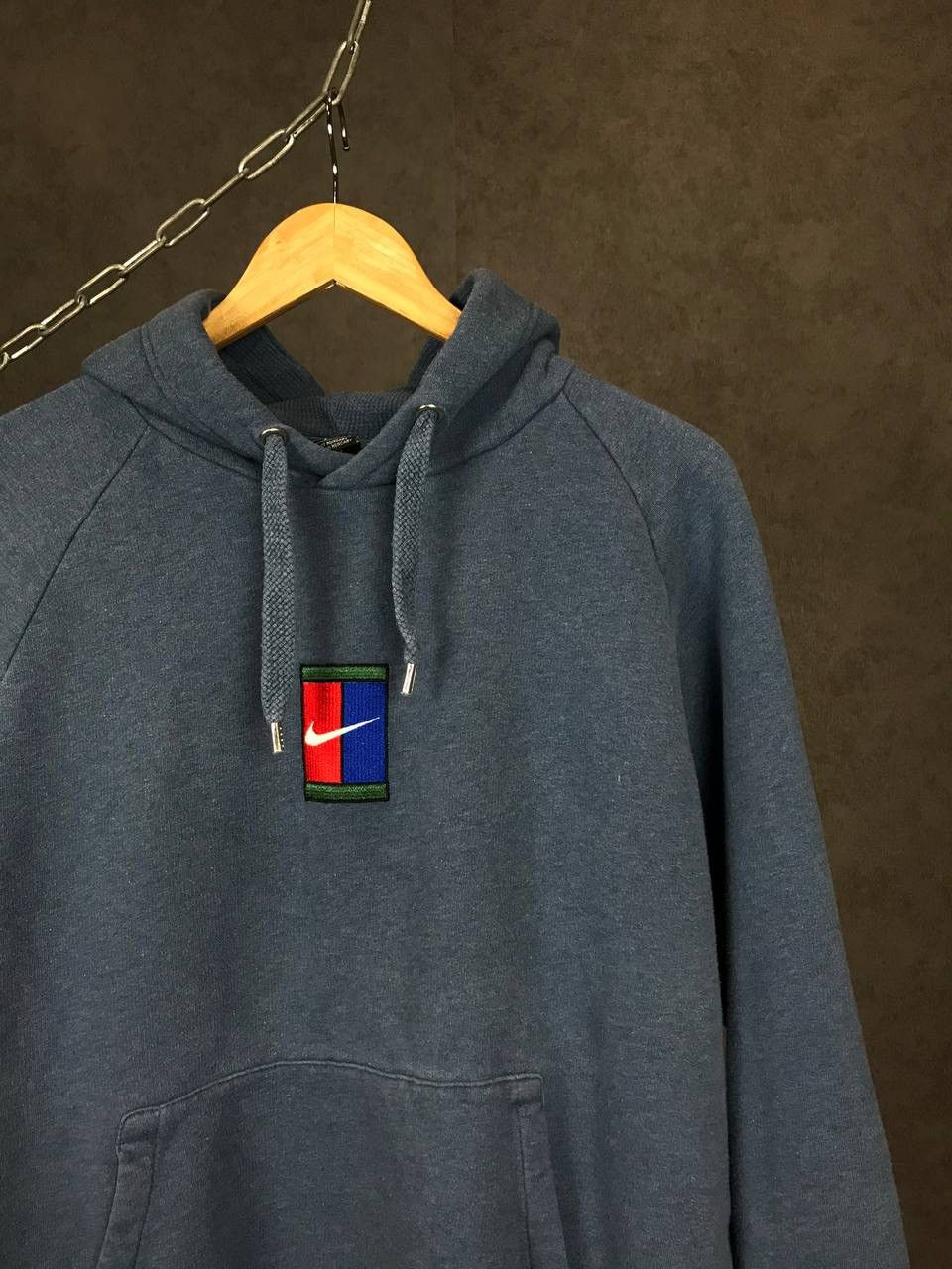 Vintage Nike Court swoosh streetwear vintage center logo hoodie Size US S / EU 44-46 / 1 - 2 Thumbnail