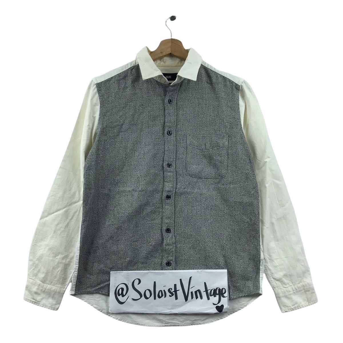 HARE HARE Japanese Brand Raglan Button Up Shirt Size US S / EU 44-46 / 1 - 1 Thumbnail