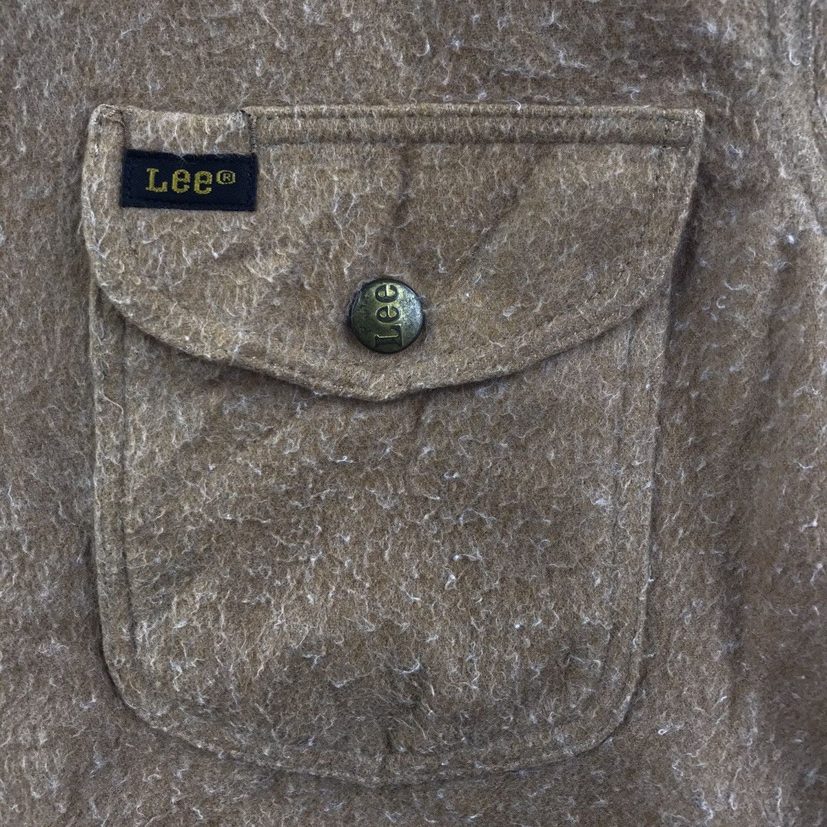 Lee LEE UNION MADE Suede Double Pocker Work wear Western Shirt Size US M / EU 48-50 / 2 - 6 Thumbnail