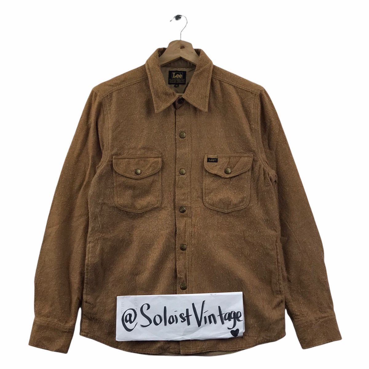 Lee LEE UNION MADE Suede Double Pocker Work wear Western Shirt Size US M / EU 48-50 / 2 - 1 Thumbnail