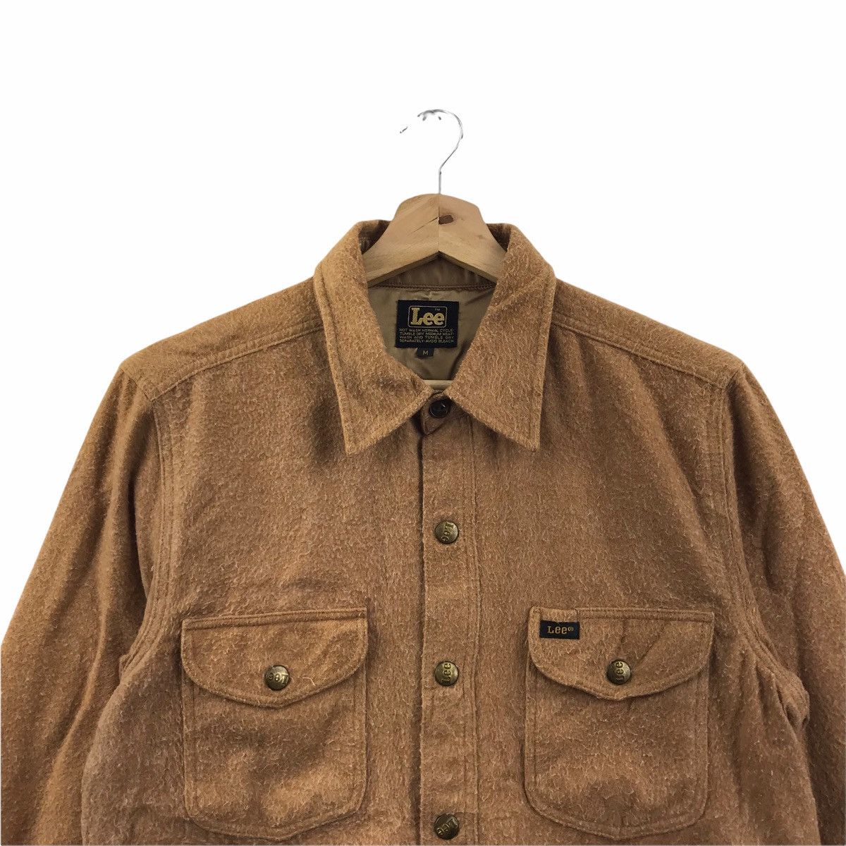Lee LEE UNION MADE Suede Double Pocker Work wear Western Shirt Size US M / EU 48-50 / 2 - 2 Thumbnail