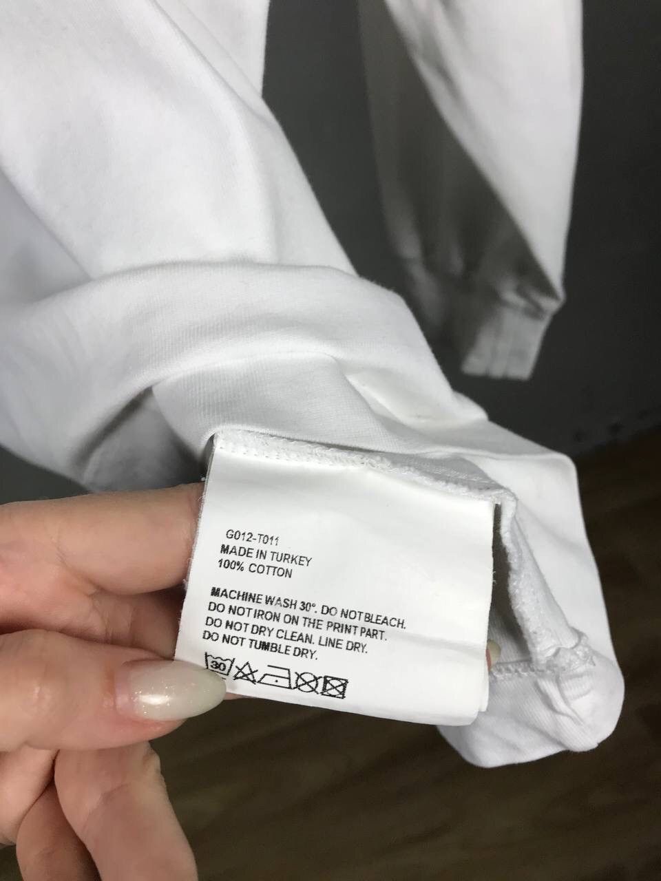 Gosha Rubchinskiy designer overprinted longsleeve