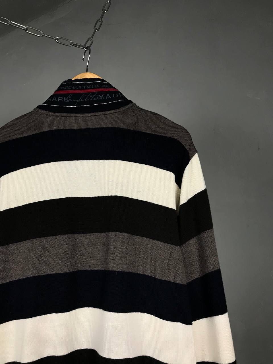 Paul & Shark Paul & Shark luxury multicolor 1/4 zip sweatshirt Size US XL / EU 56 / 4 - 8 Thumbnail