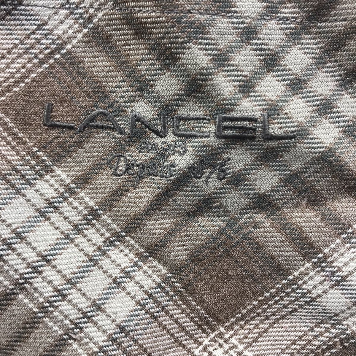 Lancel LANCEL PARIS Check Tartan France Designer Blouse Dress Size US XL / EU 56 / 4 - 6 Thumbnail