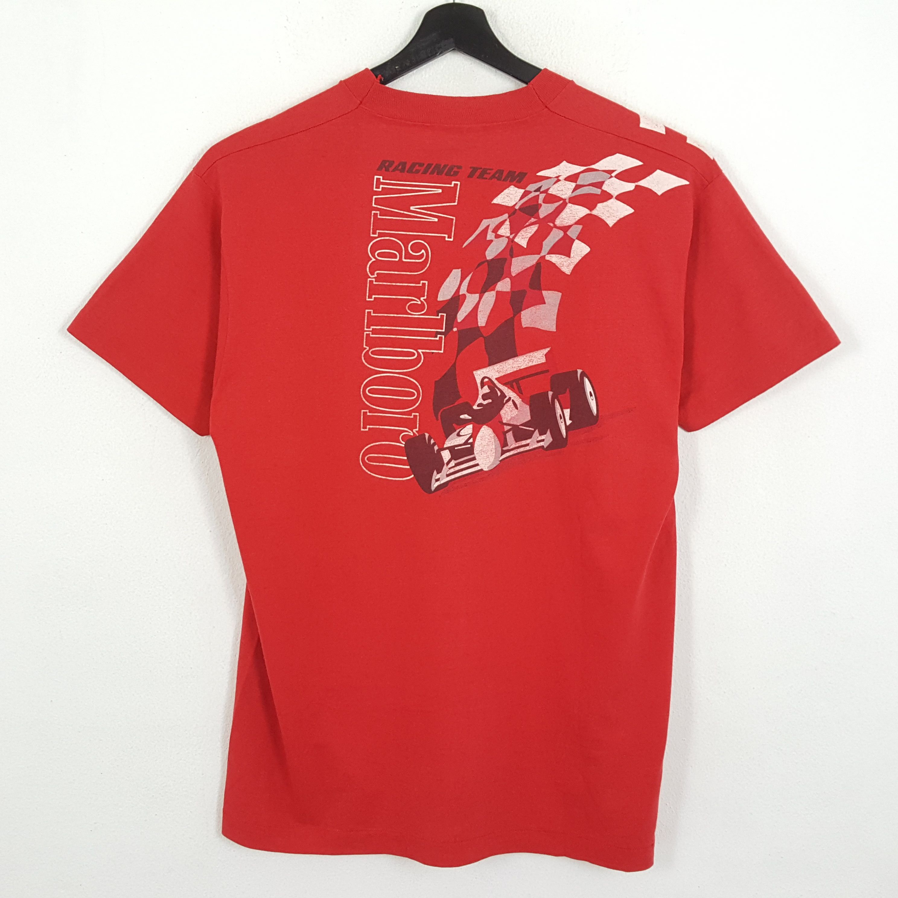 Vintage FERRARI MARLBORO RACING TEAM Back Print Vintage Tshirt | Grailed
