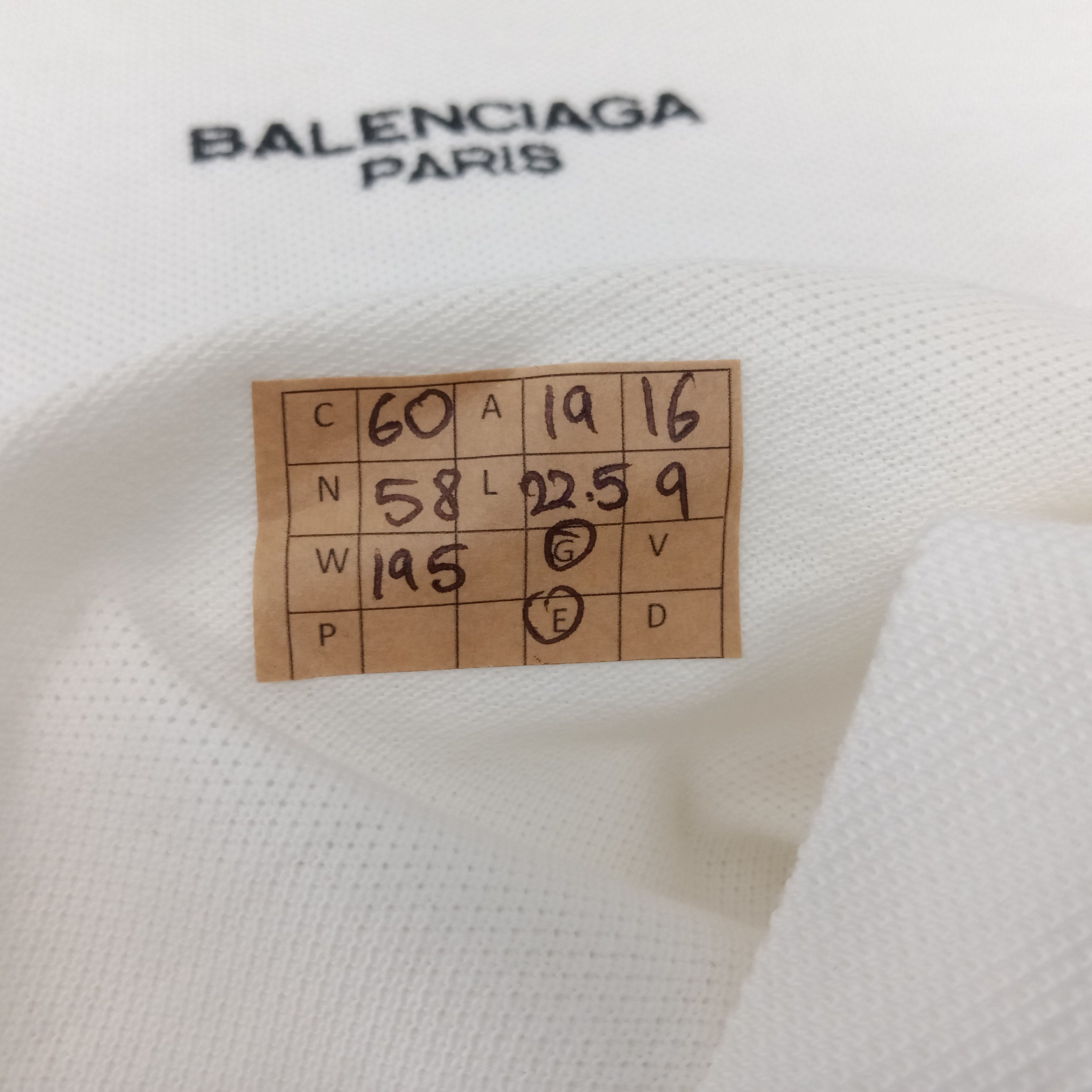 Balenciaga × Vintage Balenciaga Italian Designer Polo Shirt Size M / US 6-8 / IT 42-44 - 8 Thumbnail
