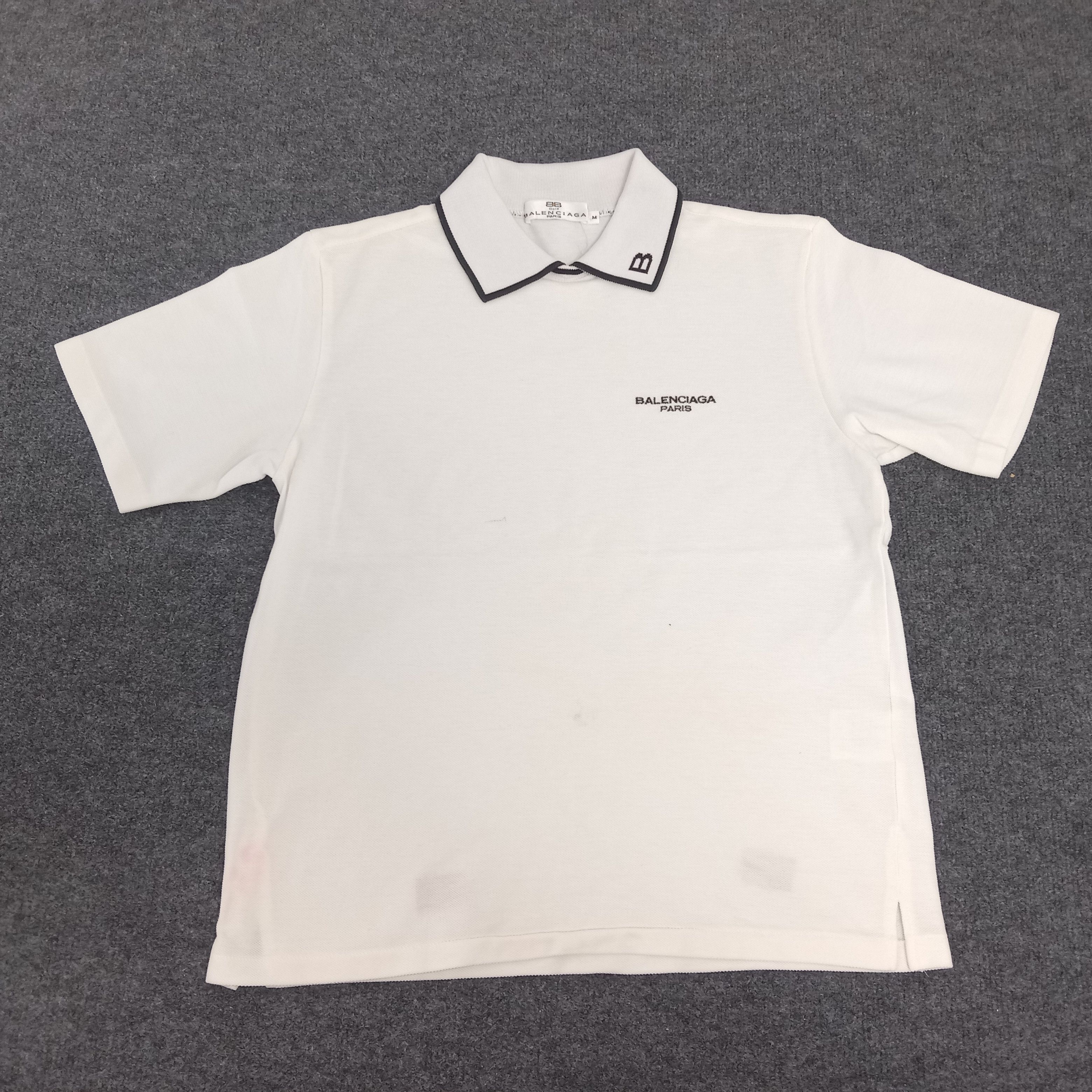 Balenciaga × Vintage Balenciaga Italian Designer Polo Shirt Size M / US 6-8 / IT 42-44 - 1 Thumbnail