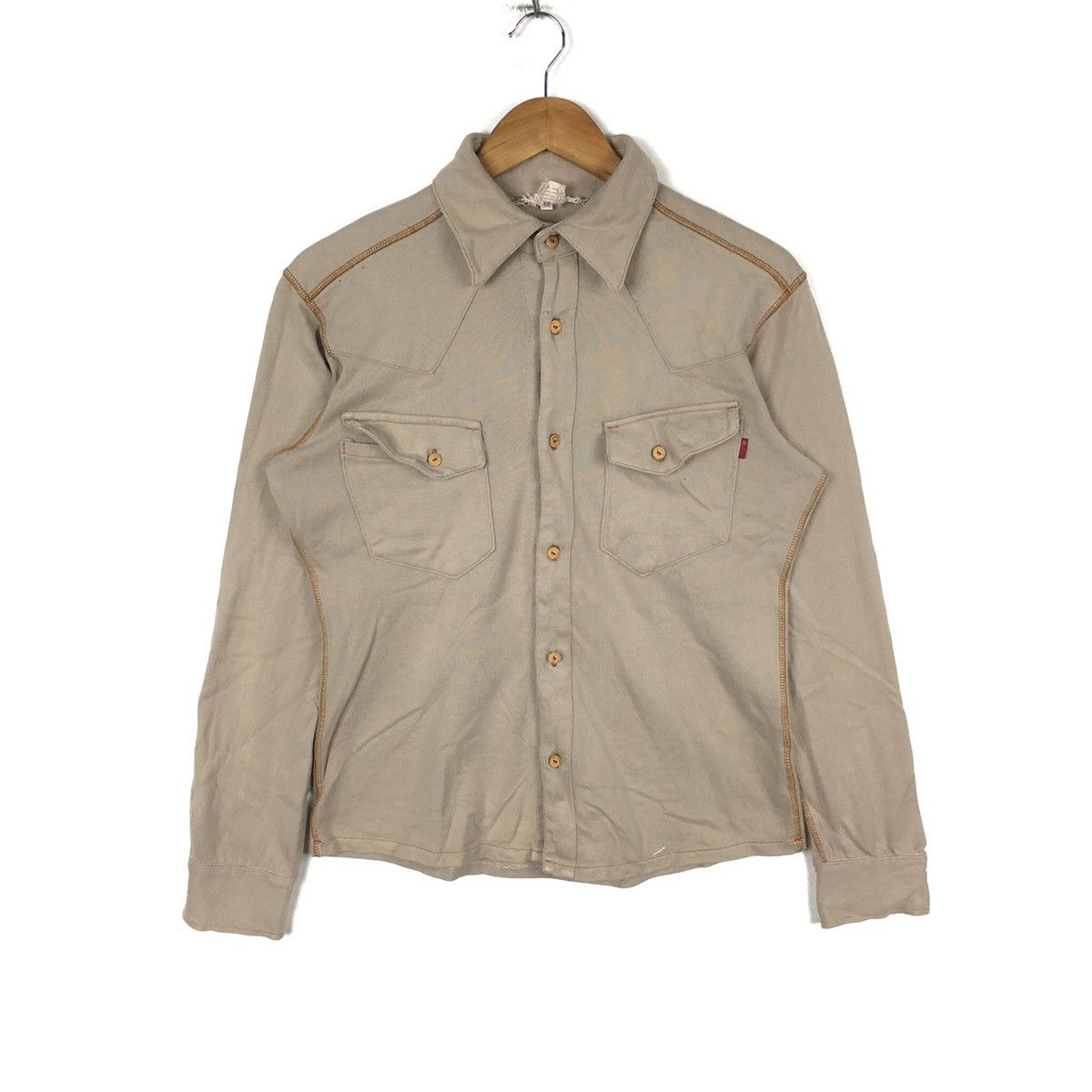 Eternal ETERNAL Japanese Brand Double Pocker Workwear Western Shirt Size US M / EU 48-50 / 2 - 1 Thumbnail