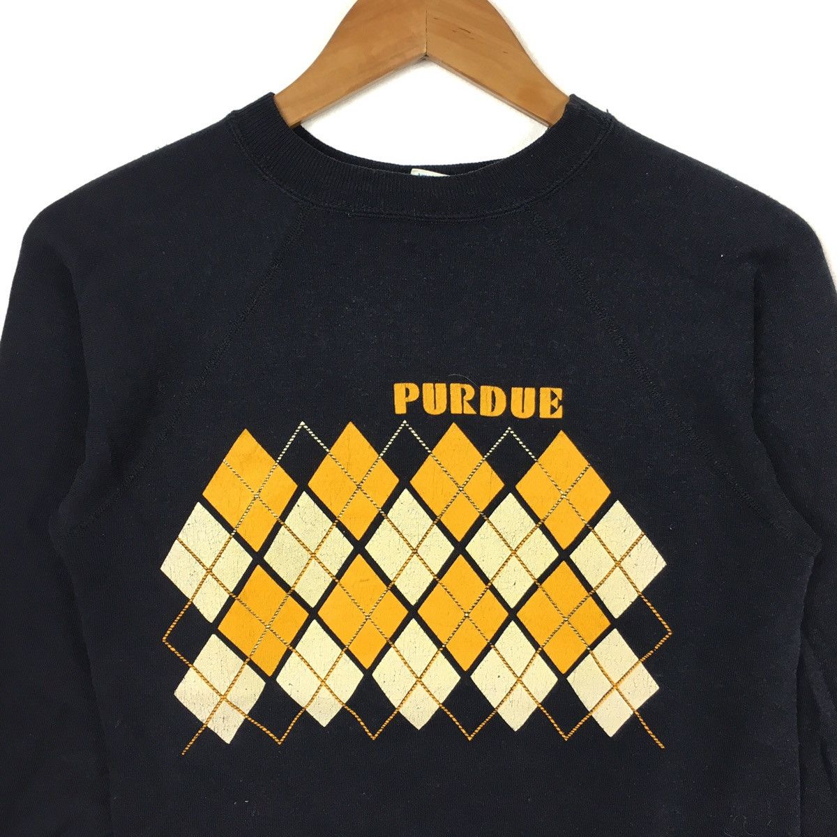 Champion Vintage 70s CHAMPION PURDUE UNIVERSITY Usa Sweatshirt Gift Size US S / EU 44-46 / 1 - 2 Thumbnail
