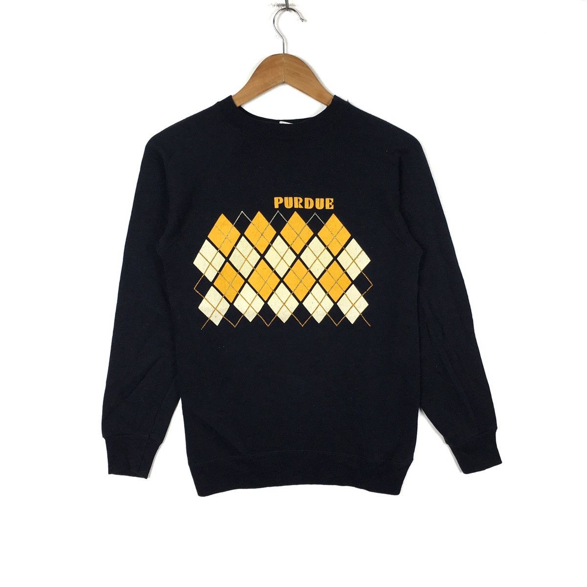Champion Vintage 70s CHAMPION PURDUE UNIVERSITY Usa Sweatshirt Gift Size US S / EU 44-46 / 1 - 1 Thumbnail