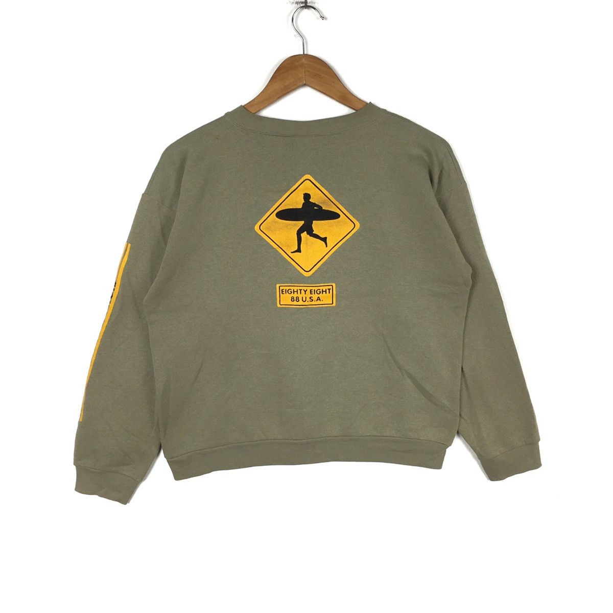Eighty Eight EIGHTY EIGHT 88 USA Hawaii Beach Surf Surfing Sweatshirt Size US XL / EU 56 / 4 - 1 Thumbnail