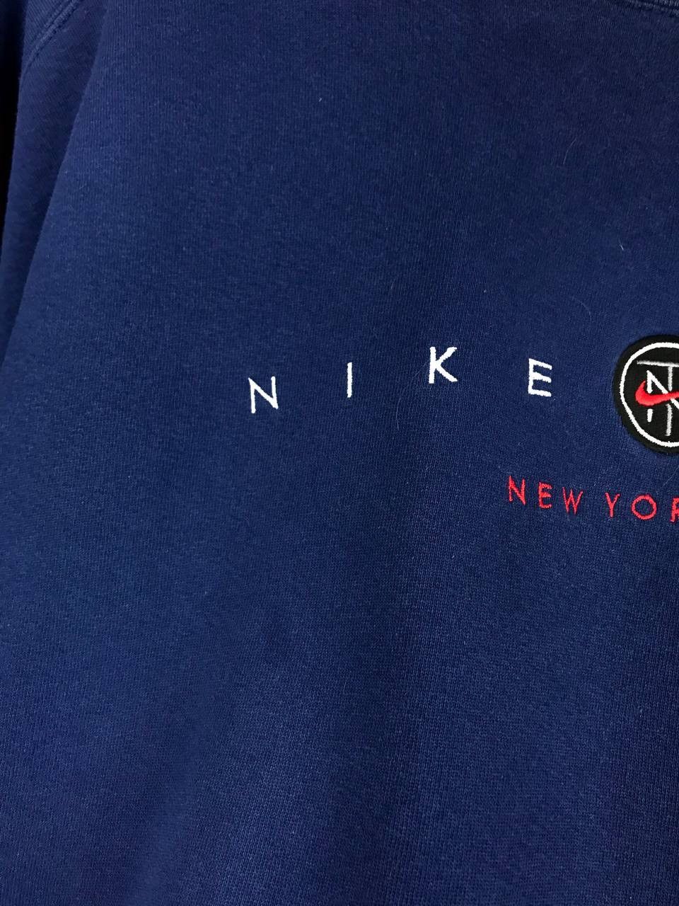 Nike Nike Town New York City vintage center logo sweatshirt Size US XL / EU 56 / 4 - 9 Thumbnail