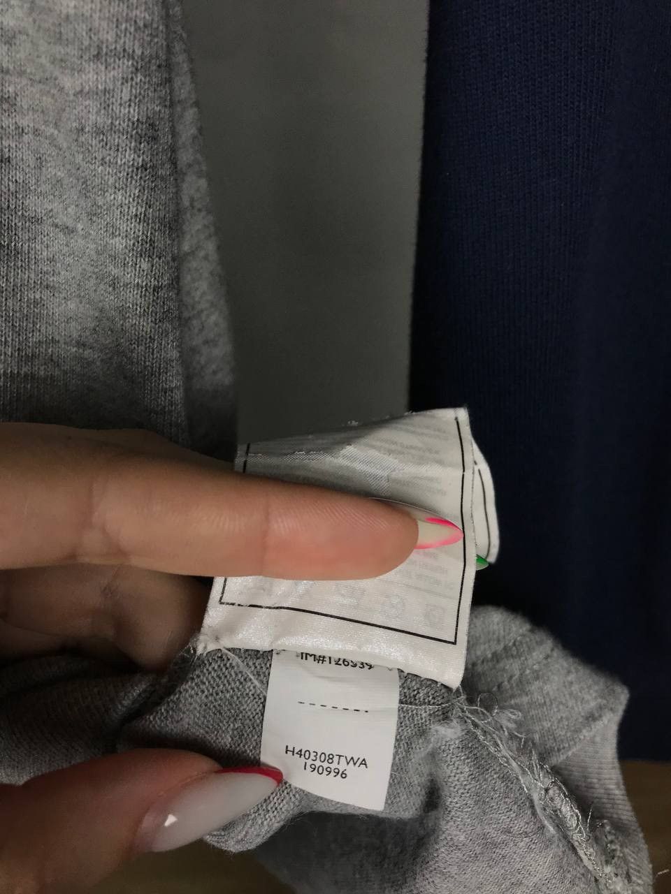 Nike × Vintage Nike swoosh streetwear vintage gray sweatshirt Size US S / EU 44-46 / 1 - 7 Thumbnail