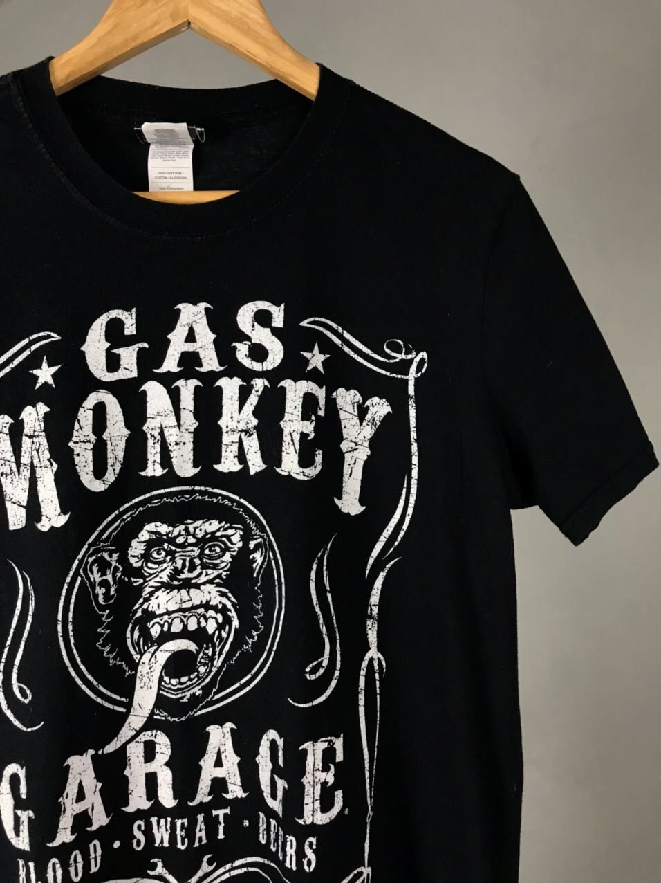 GAS × Vintage Gas Monkey Vintage Streetwear Tee Size US M / EU 48-50 / 2 - 3 Thumbnail