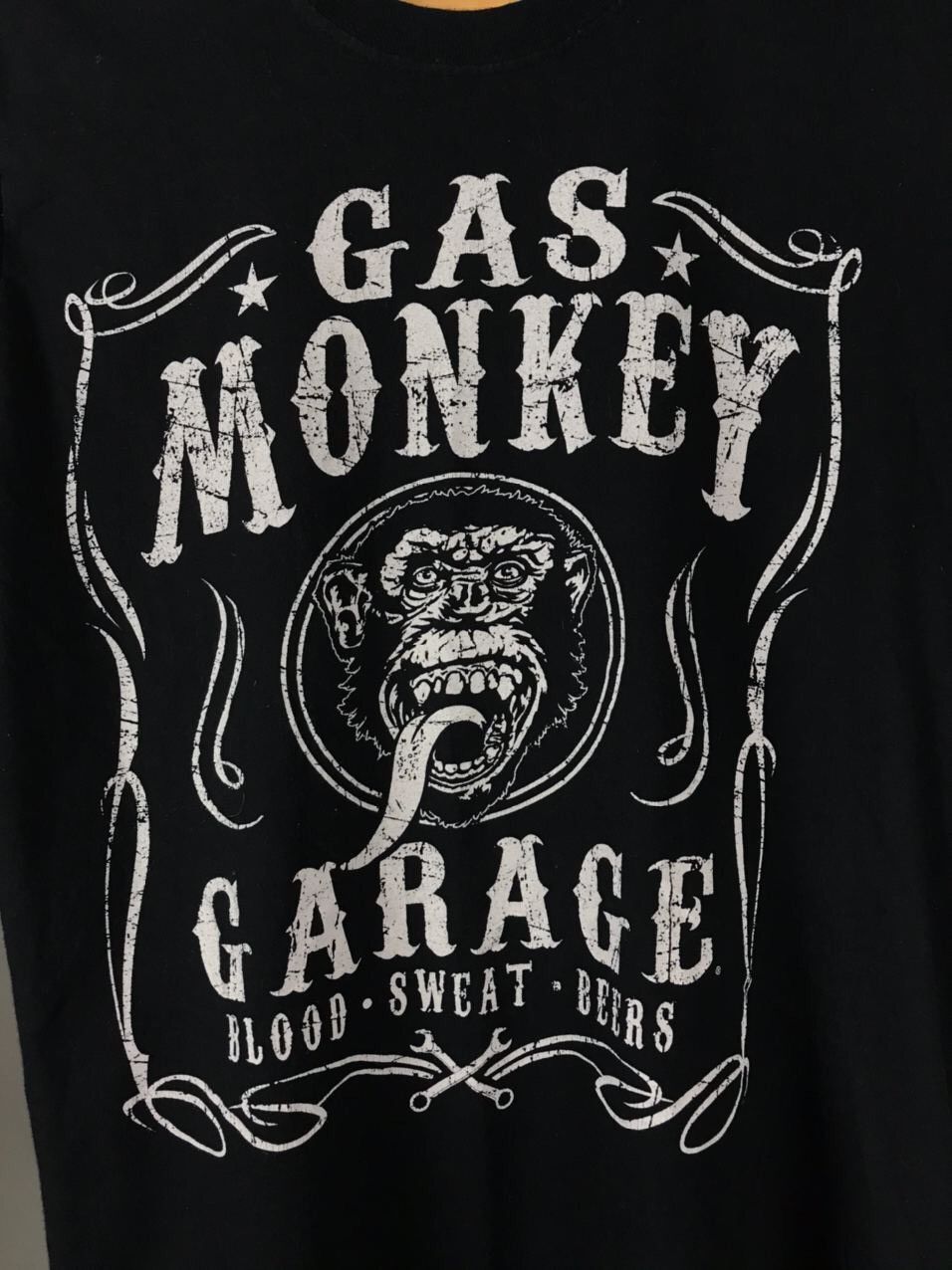 GAS × Vintage Gas Monkey Vintage Streetwear Tee Size US M / EU 48-50 / 2 - 2 Thumbnail
