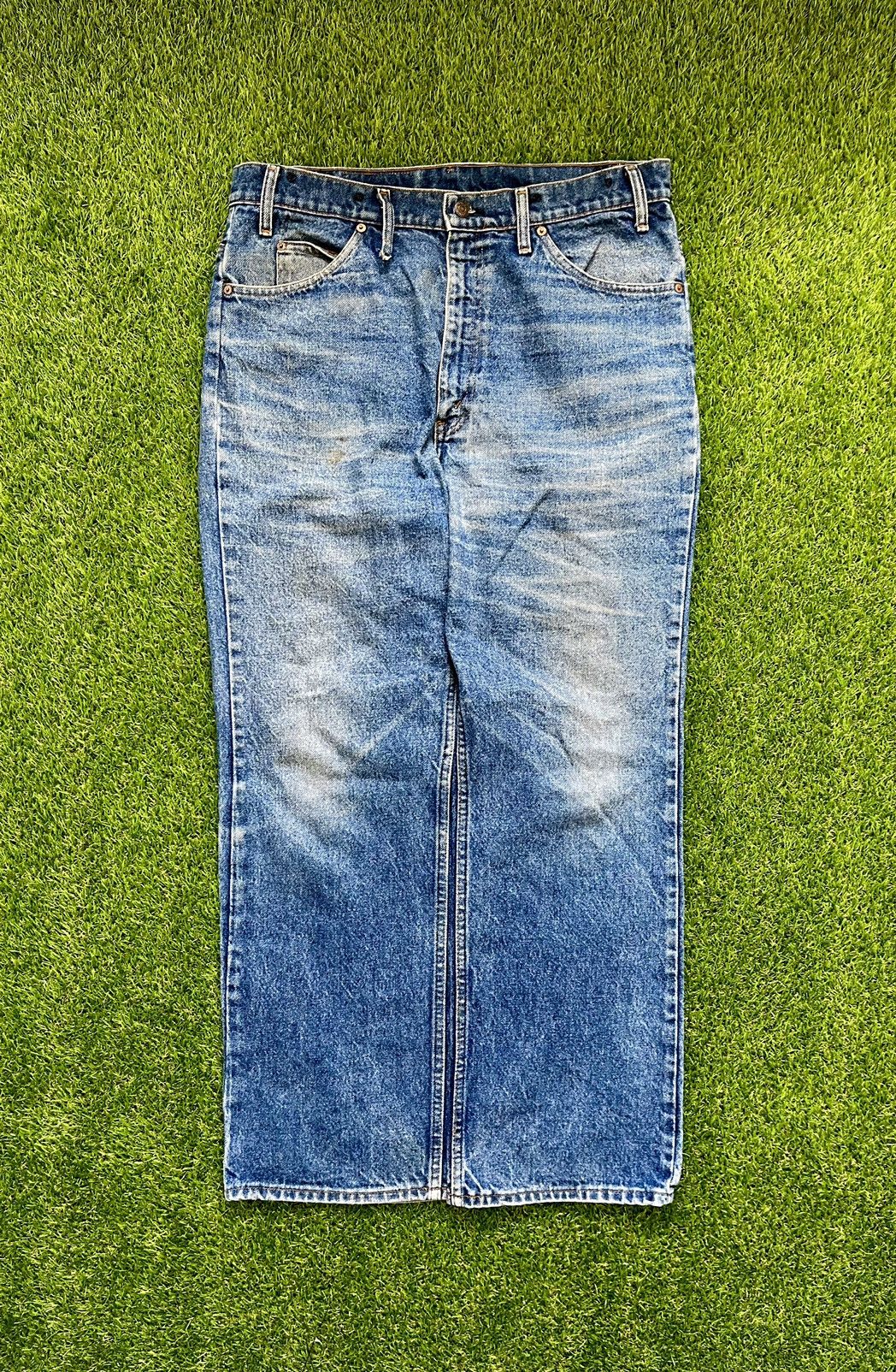 Levi's Vintage 1985 Mens Orange Tab Levi’s Jeans Made In USA Size US 38 / EU 54 - 2 Thumbnail