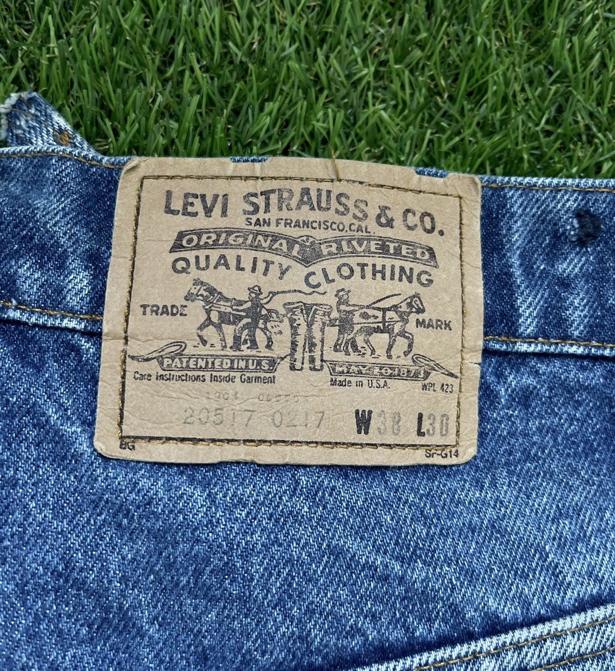 Levi's Vintage 1985 Mens Orange Tab Levi’s Jeans Made In USA Size US 38 / EU 54 - 7 Thumbnail
