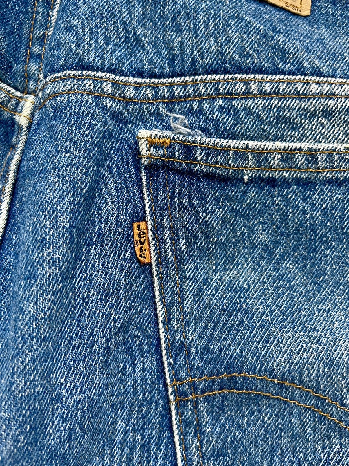 Levi's Vintage 1985 Mens Orange Tab Levi’s Jeans Made In USA Size US 38 / EU 54 - 8 Thumbnail