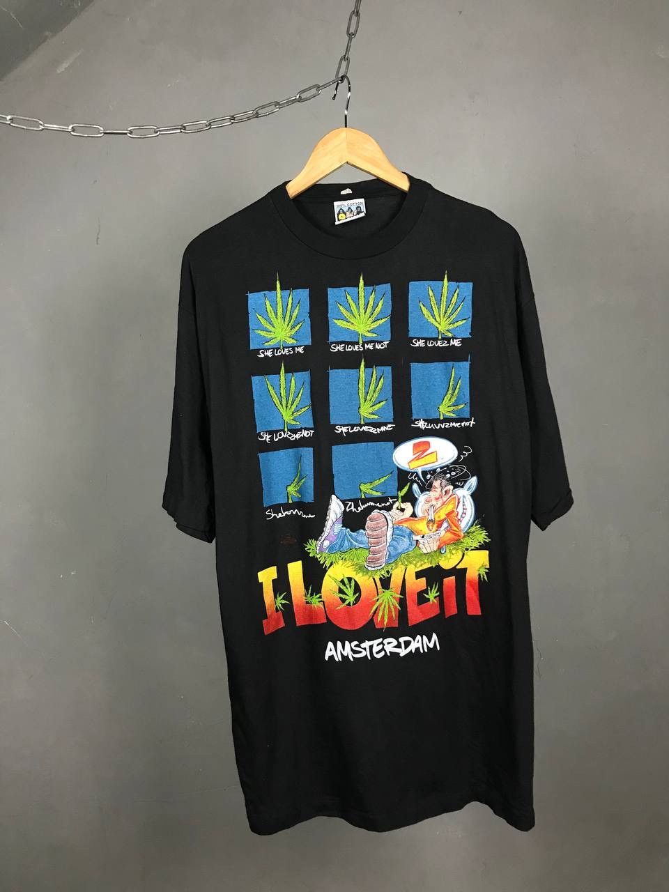 Other Amsterdam rastaman humor vintage overprinted tee Size US XL / EU 56 / 4 - 1 Thumbnail
