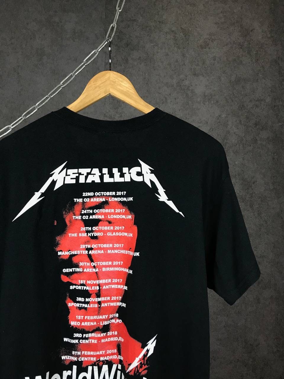 Band Tees × Metallica Metallica vintage rock band tour tee Size US L / EU 52-54 / 3 - 4 Thumbnail