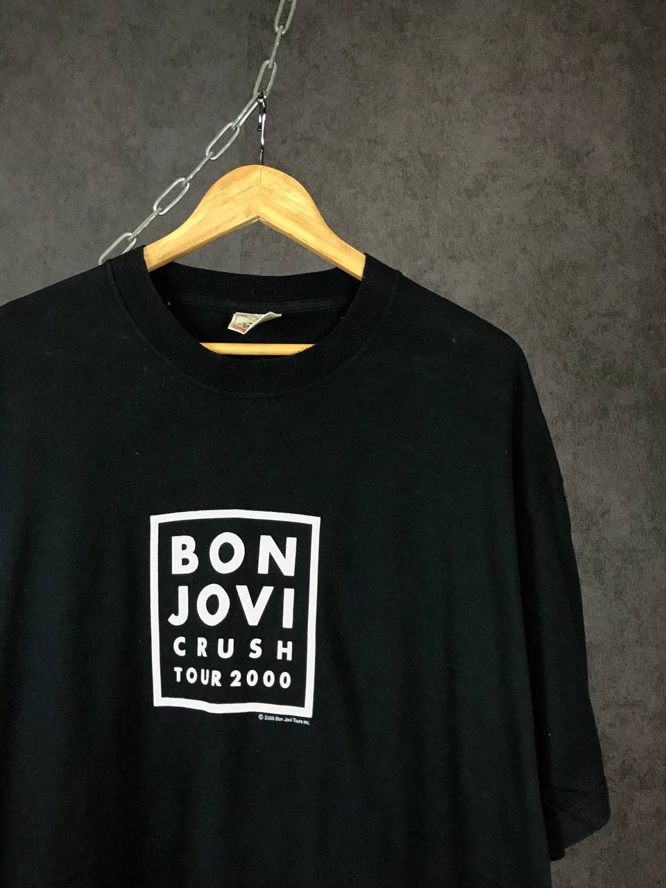 Bon Jovi Bon Jovi 2000 vintage rock band crush tour tee Size US XL / EU 56 / 4 - 3 Thumbnail