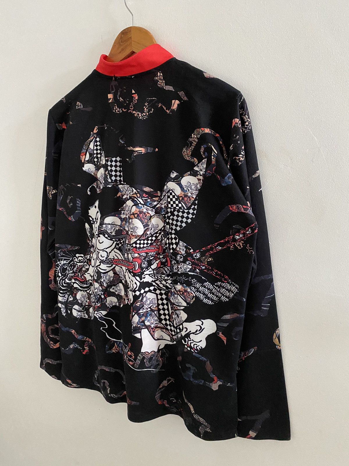 Hysteric Glamour Vintage Japanese ACDC RAG tatoo skull Madarin shirt Size US L / EU 52-54 / 3 - 8 Thumbnail