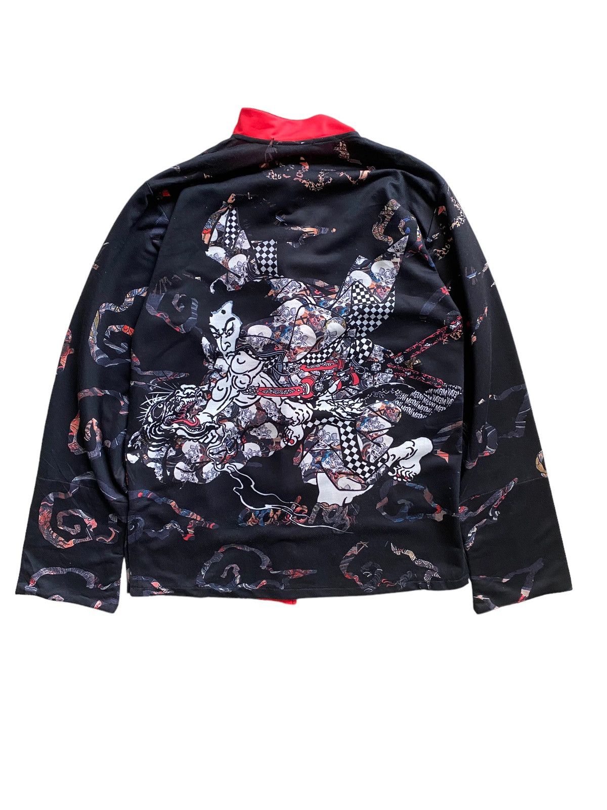 Hysteric Glamour Vintage Japanese ACDC RAG tatoo skull Madarin shirt Size US L / EU 52-54 / 3 - 3 Thumbnail